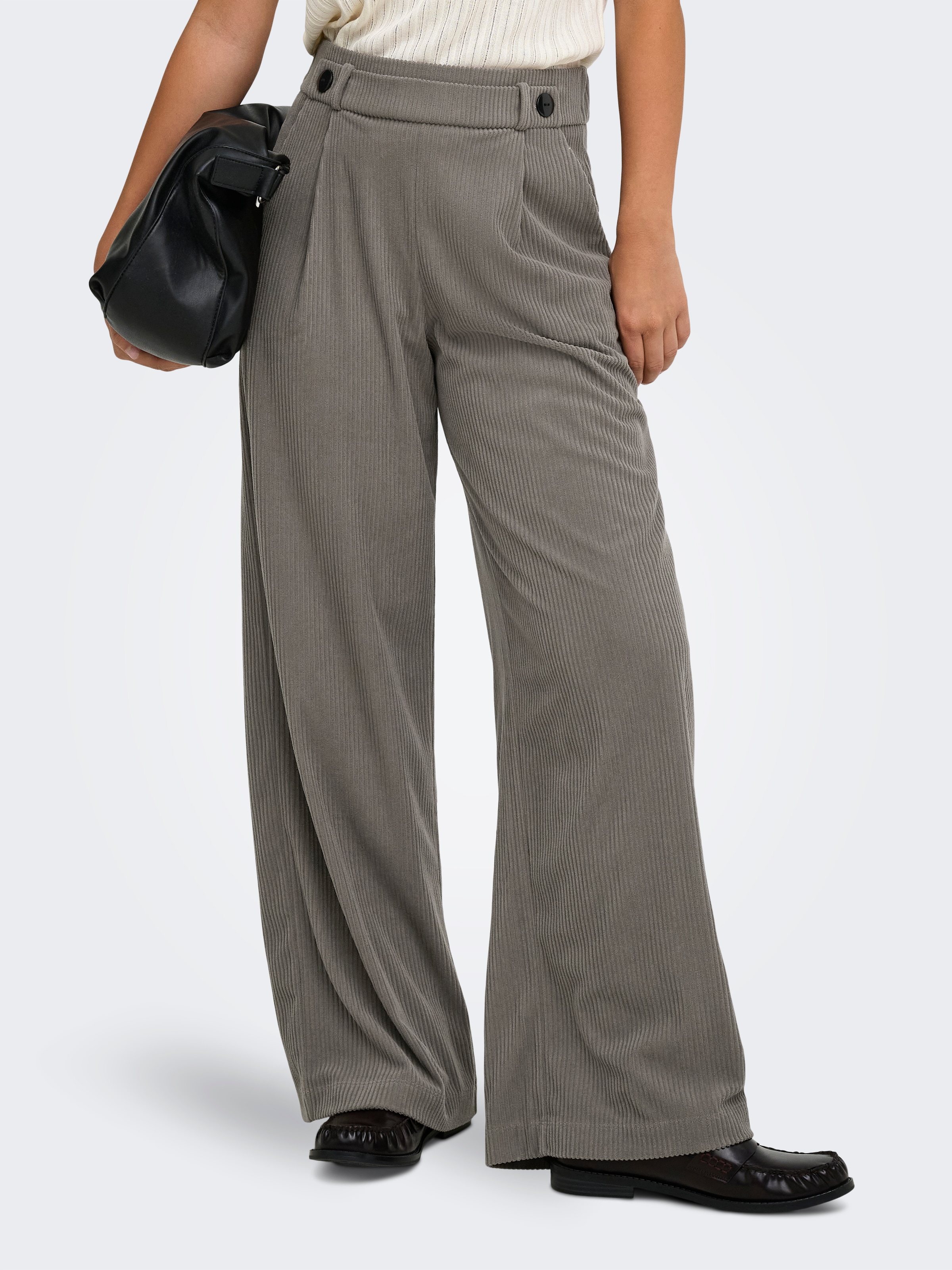 JDY Cordhose »JDYGEGGO CORD PANT JRS NOOS«  Polyester, loose fit