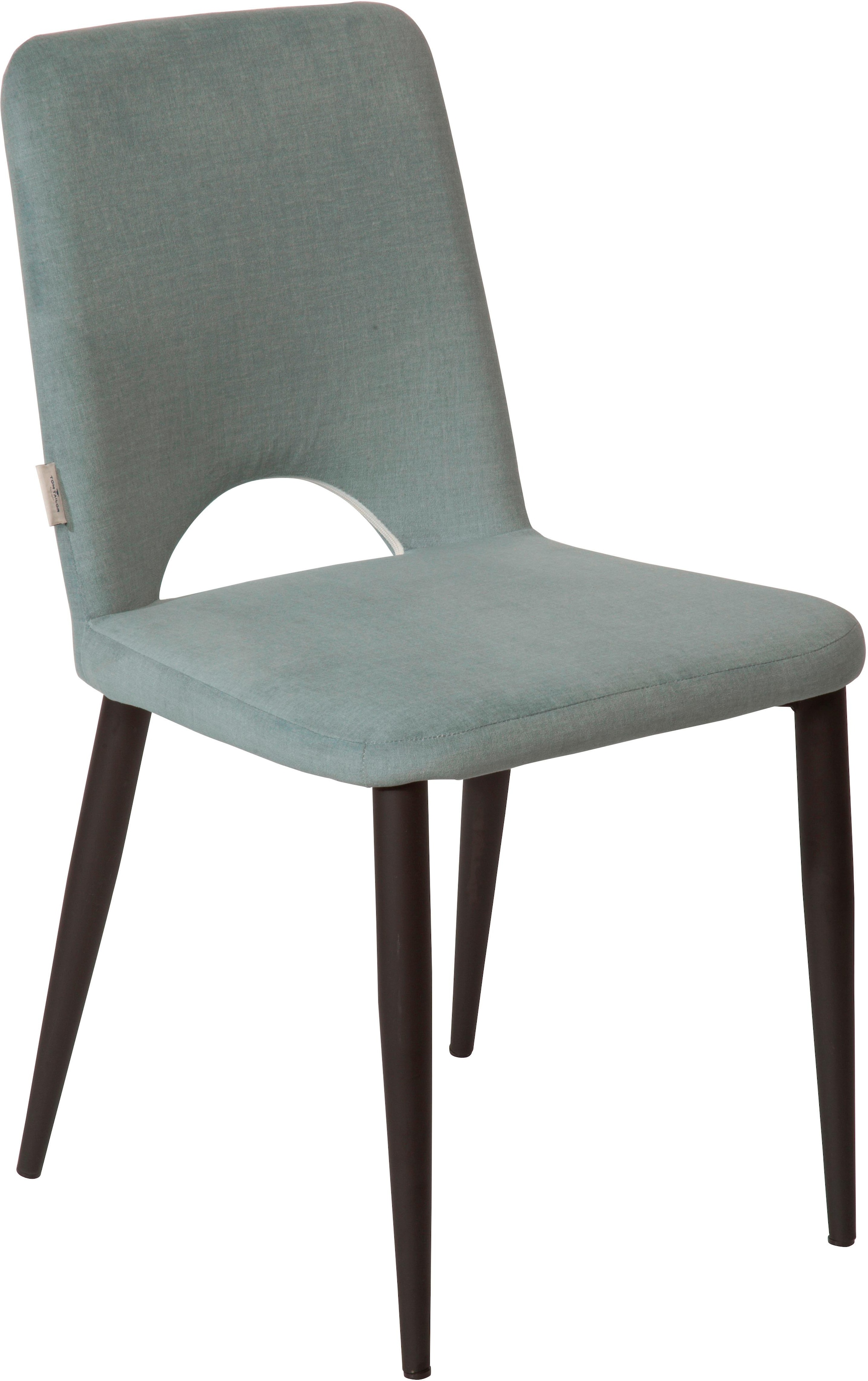 Image of SIT Polsterstuhl "Pafos 2er-Set Celadon mit Stoffbezug & Stahlgestell" (Set) 2 Stk.Komfortpolsterung an Sitz und Rücken für entspanntes Sitzen