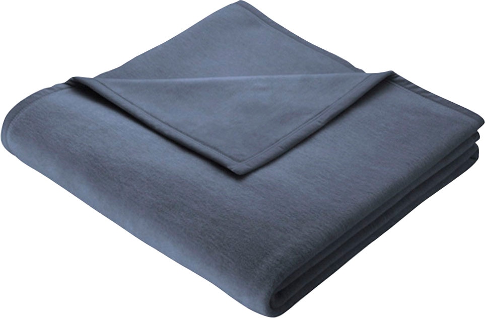 Image of Biederlack Wohndecke "Cotton Home, Kuscheldecke" im Uni Design, Kuscheldecke