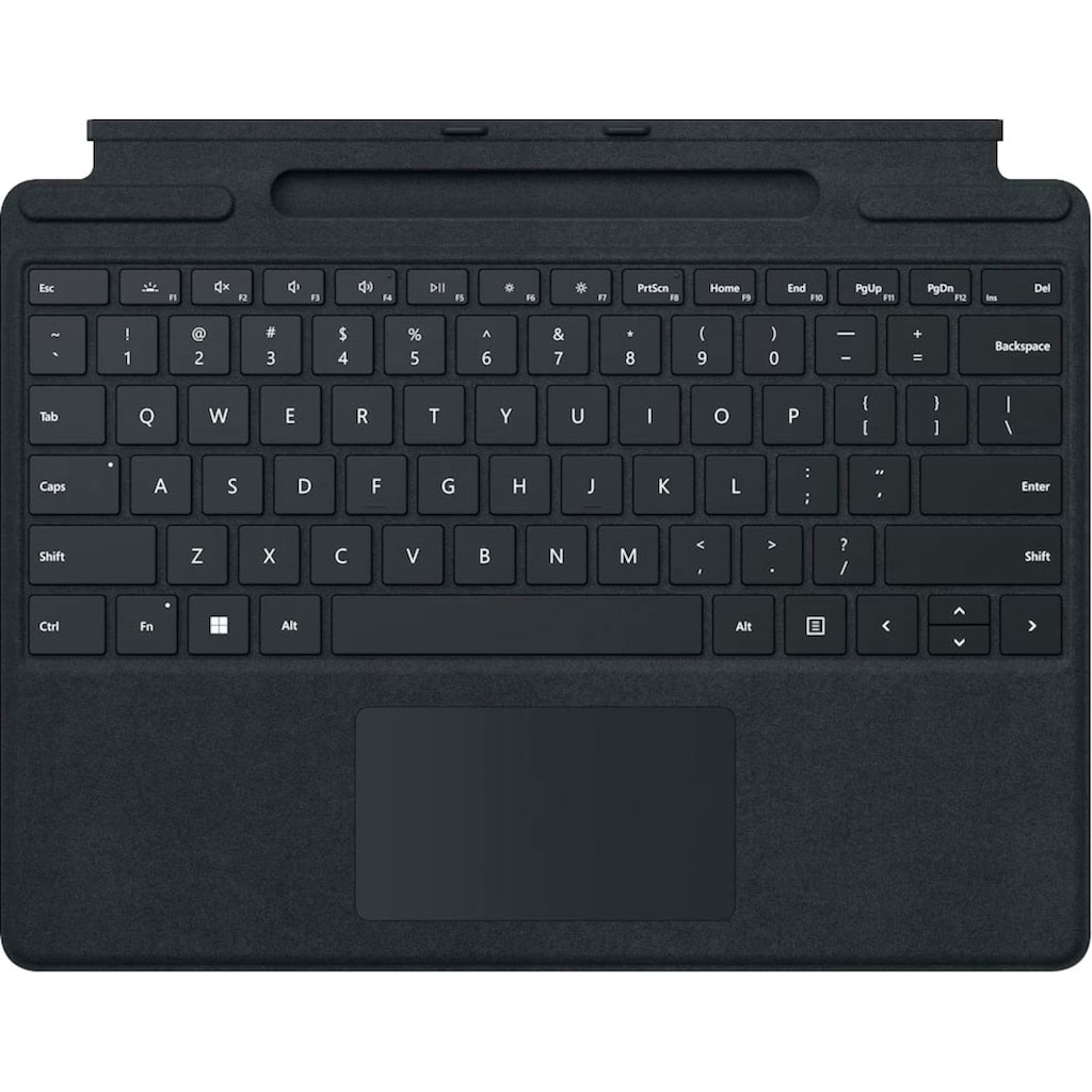Microsoft Tastatur »Sufrace Pro Signature Cover 8XA-00005«, (Funktionstasten), Passend für Surface Pro 9, Pro 8 und Pro X