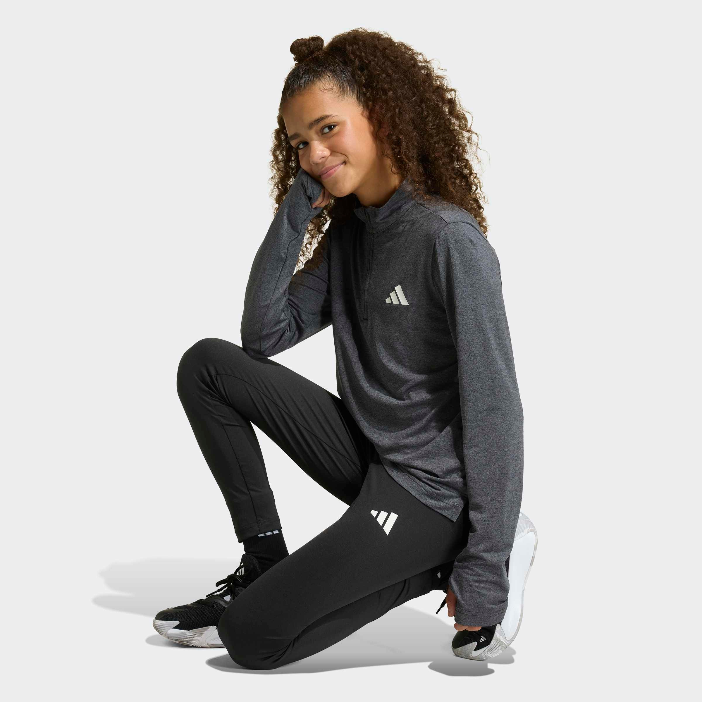 adidas Sportswear Caleçon d'entraînement »TRAIN ESSENTIALS 3-STREIFEN LEGGINGS«  pour enfants, avec technologie climacool®, en polyester et élasthanne