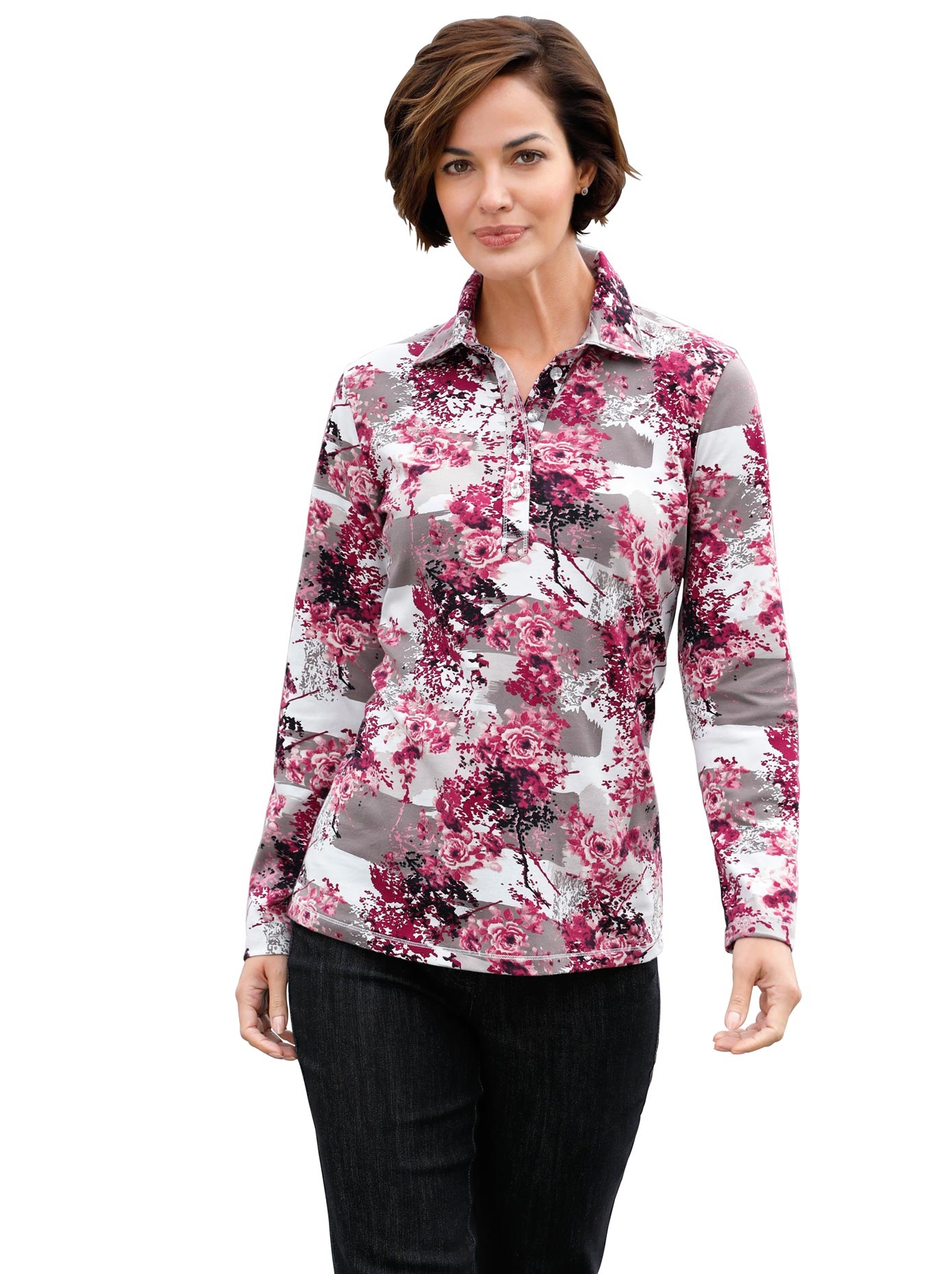 Image of Classic Basics Langarm-Poloshirt »Shirt«, (1 tlg.) bei Ackermann Versand Schweiz