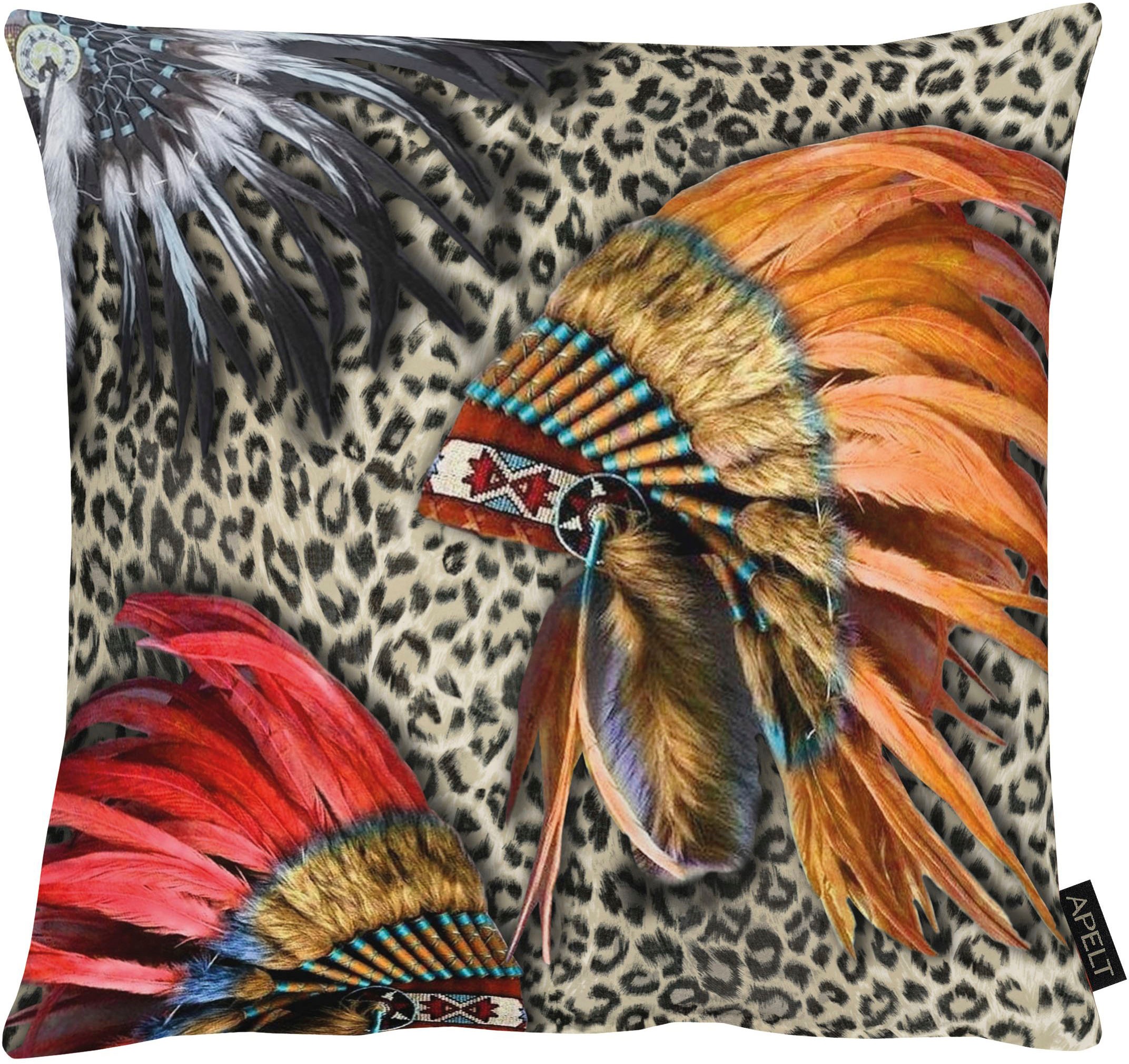 Image of APELT Dekokissen "Native Americans" Kissenhülle ohne Füllung, 1 Stück