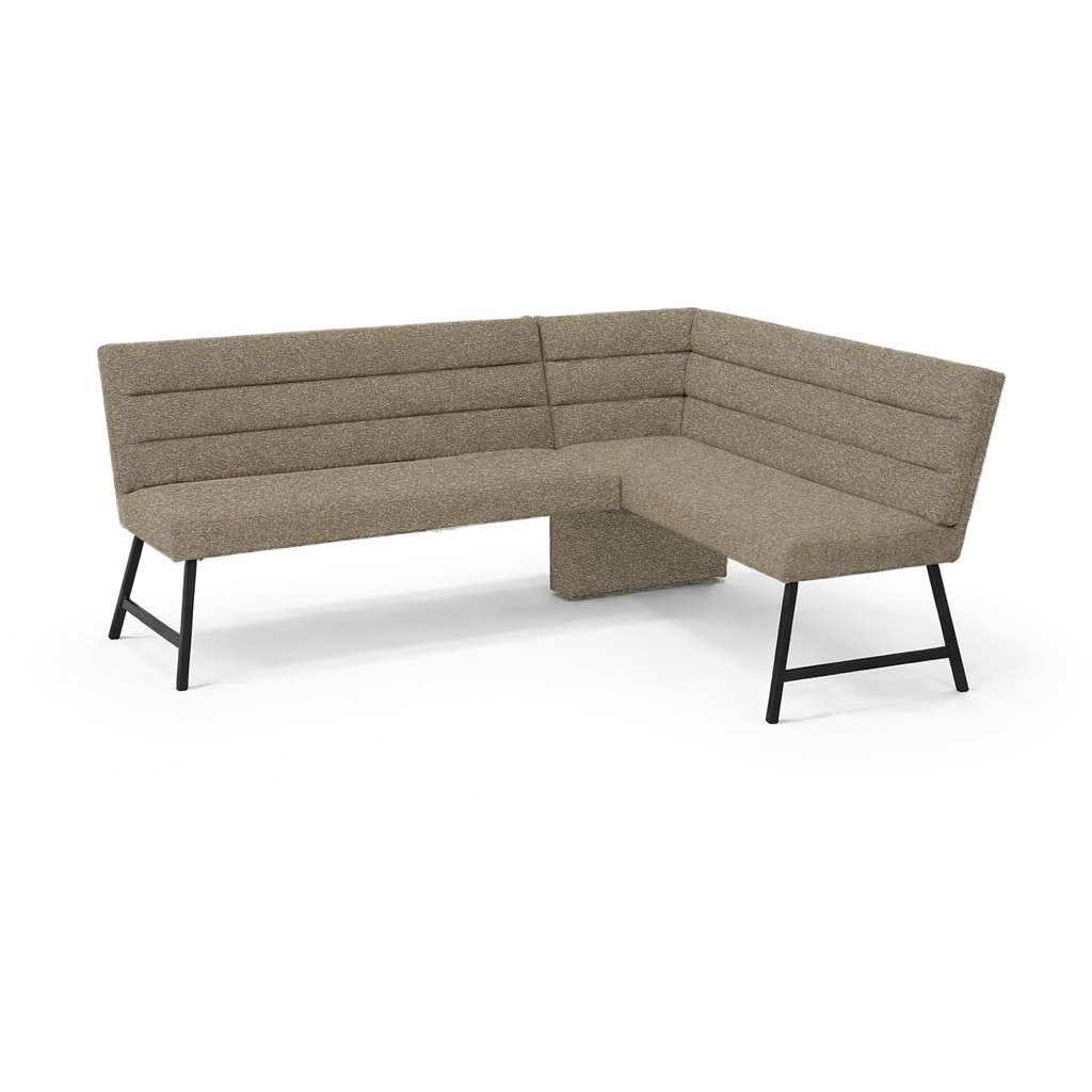 GOODproduct Banc d'angle »Oregon Küchenbank, Polsterbank, Esszimmerbank, 177x140 cm« Moderne Bank und  Farben, Sitzplatzanzahl: 4/5, Frei in Raum stellbar