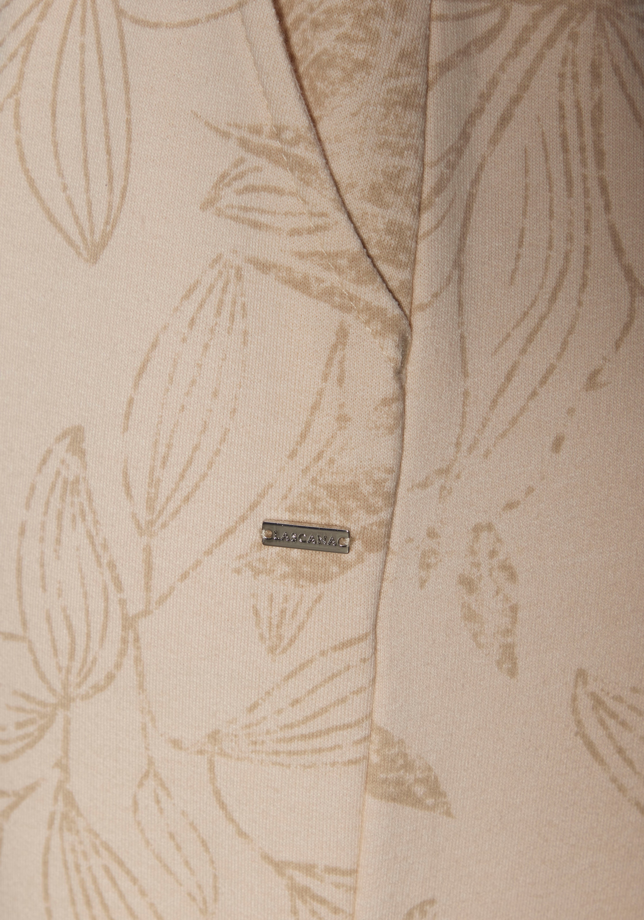 LASCANA Loungehose, mit floralem Alloverdruck, Loungewear