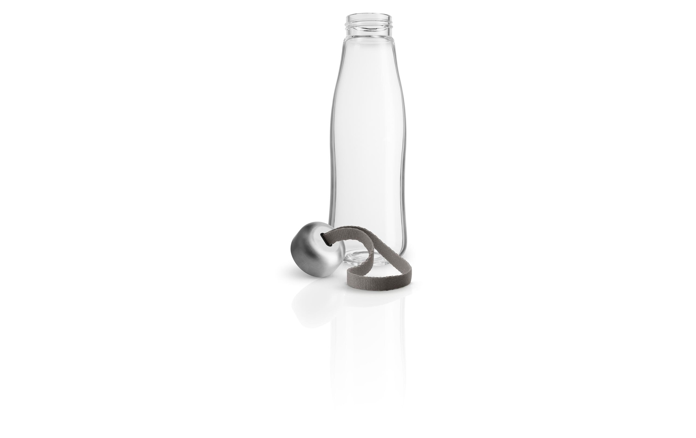 Eva Solo Trinkflasche »Glas Taupe 0.5l«