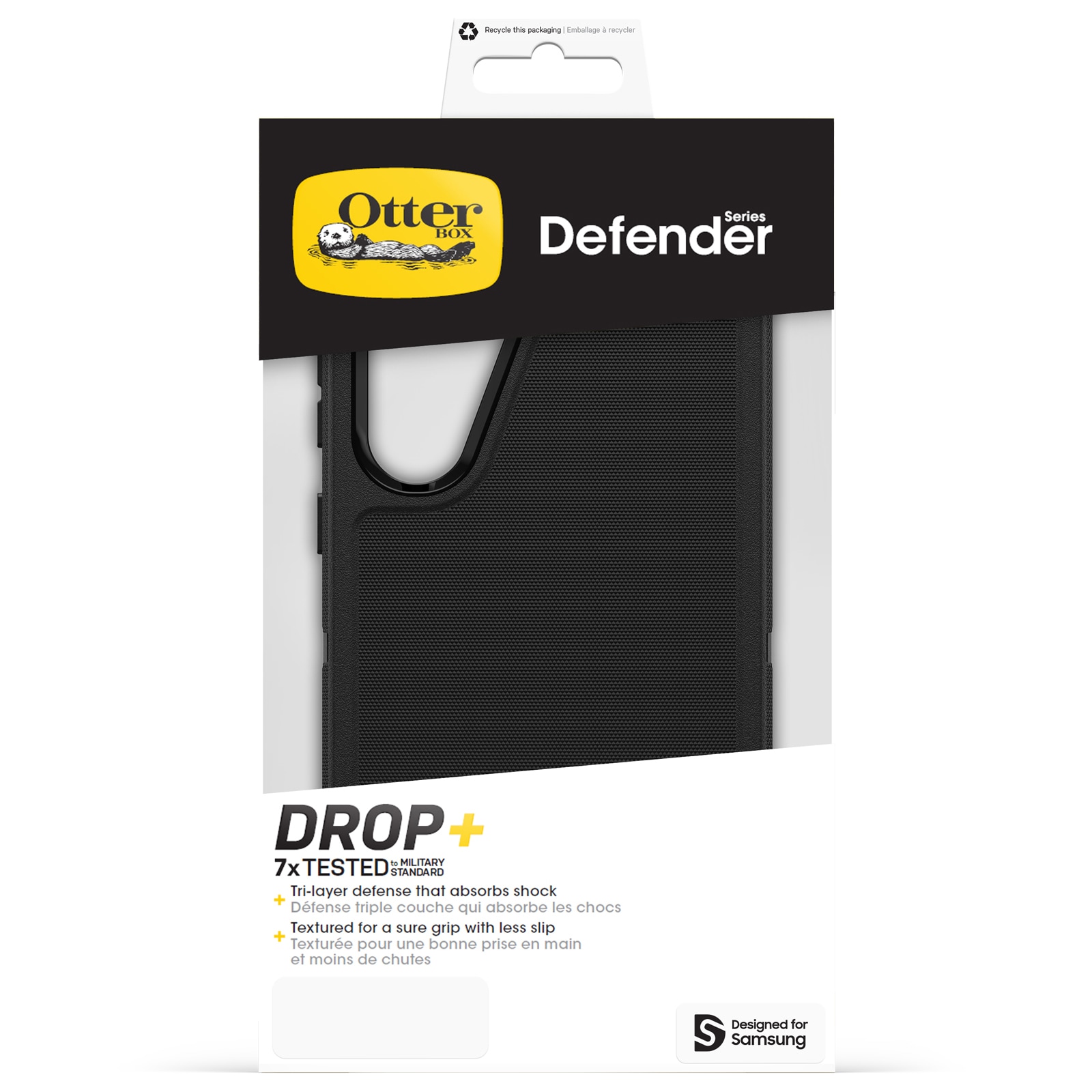 Image of Otterbox Handyhülle "Defender Samsung Galaxy S25+ black" Smartphones Backcover, Schutzhülle, Handyschutzhülle, Case, Schutzcase, stossfest