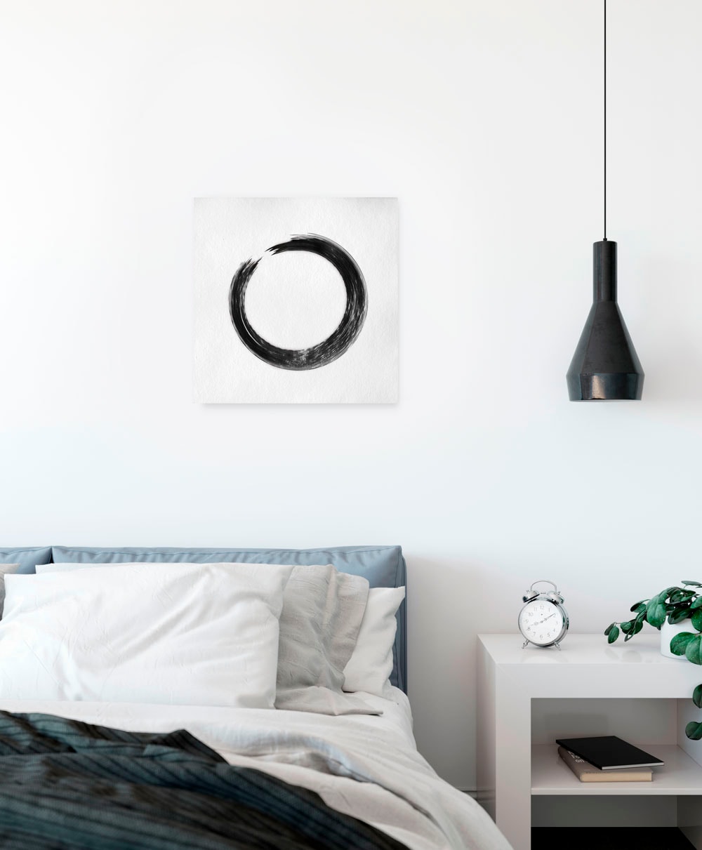 Komar Leinwandbild »Circular - Grösse 40 x 40 cm«, Natur, (1 St.), Keilrahmenbild mi Echtholzrahmen