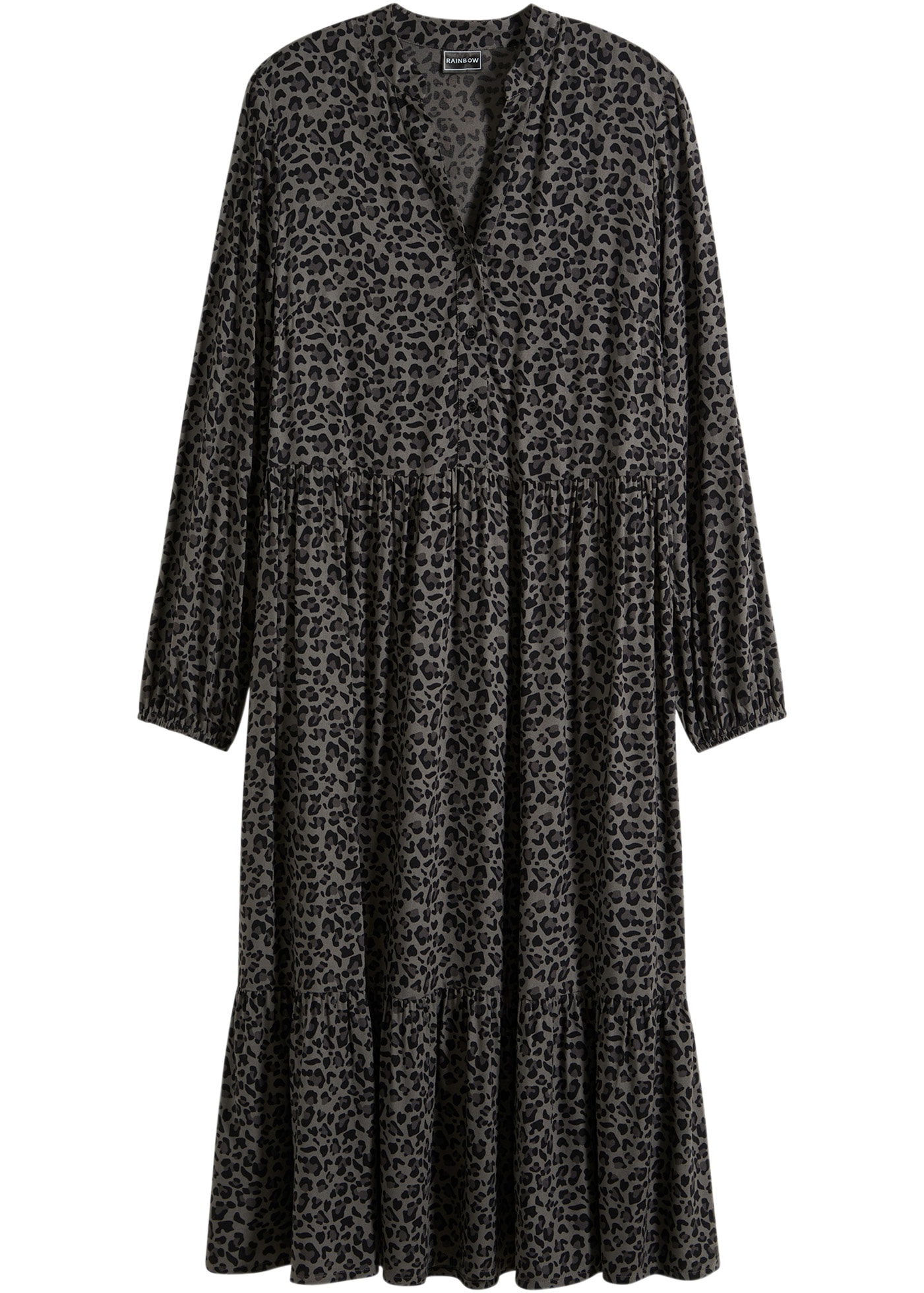 bonprix Midikleid »Midikleid aus Viskose« Midikleid aus Viskose