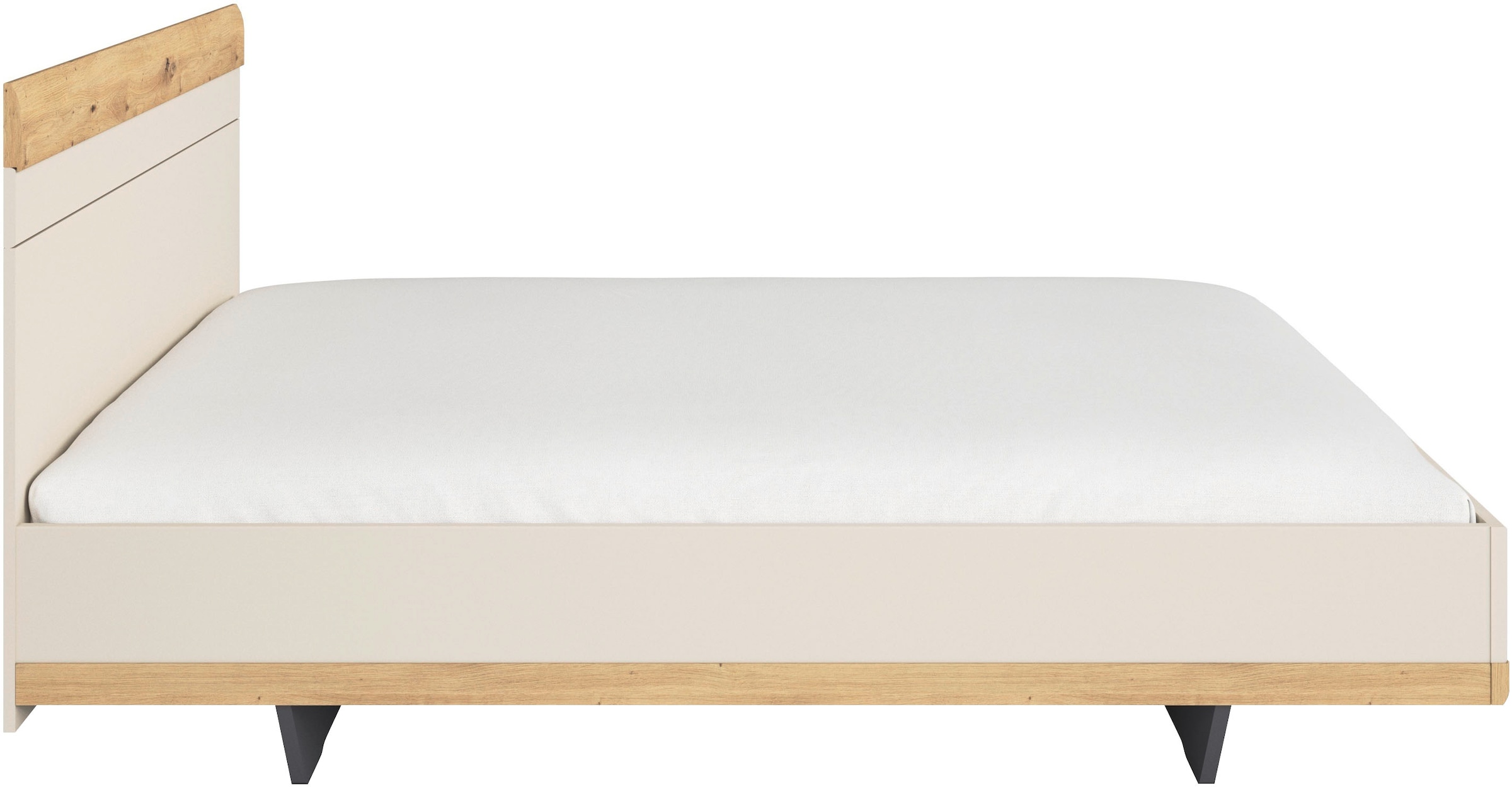 rauch Futonbett »Bett Doppelbett Holzbett SAJO« mit Farb-Absetzungen in komfortabler Sitzhöhe MADE IN GERMANY