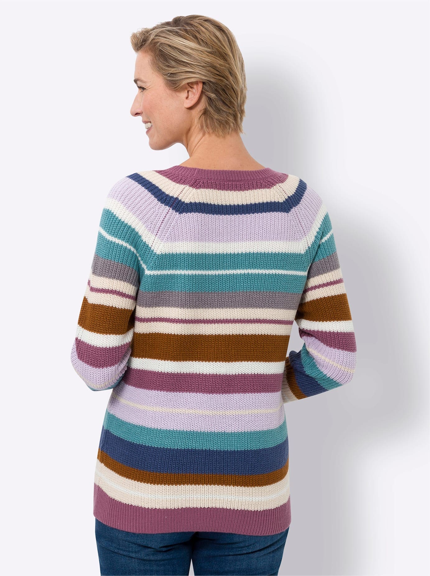 Classic Basics Rundhalspullover »Langarm-Pullover«

