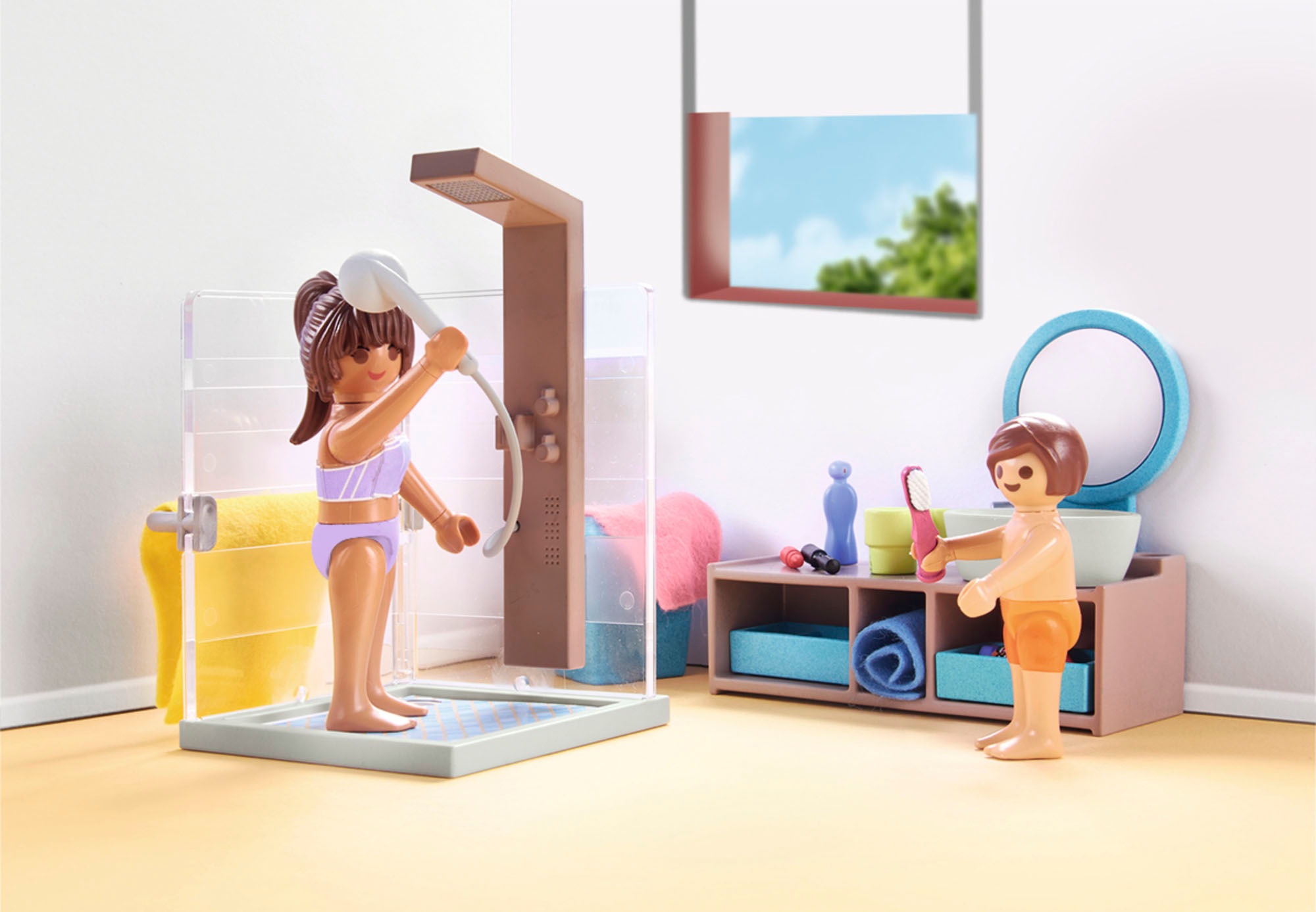 Playmobil® Konstruktions-Spielset »Badezimmer (71611), myLife« Made in Europe