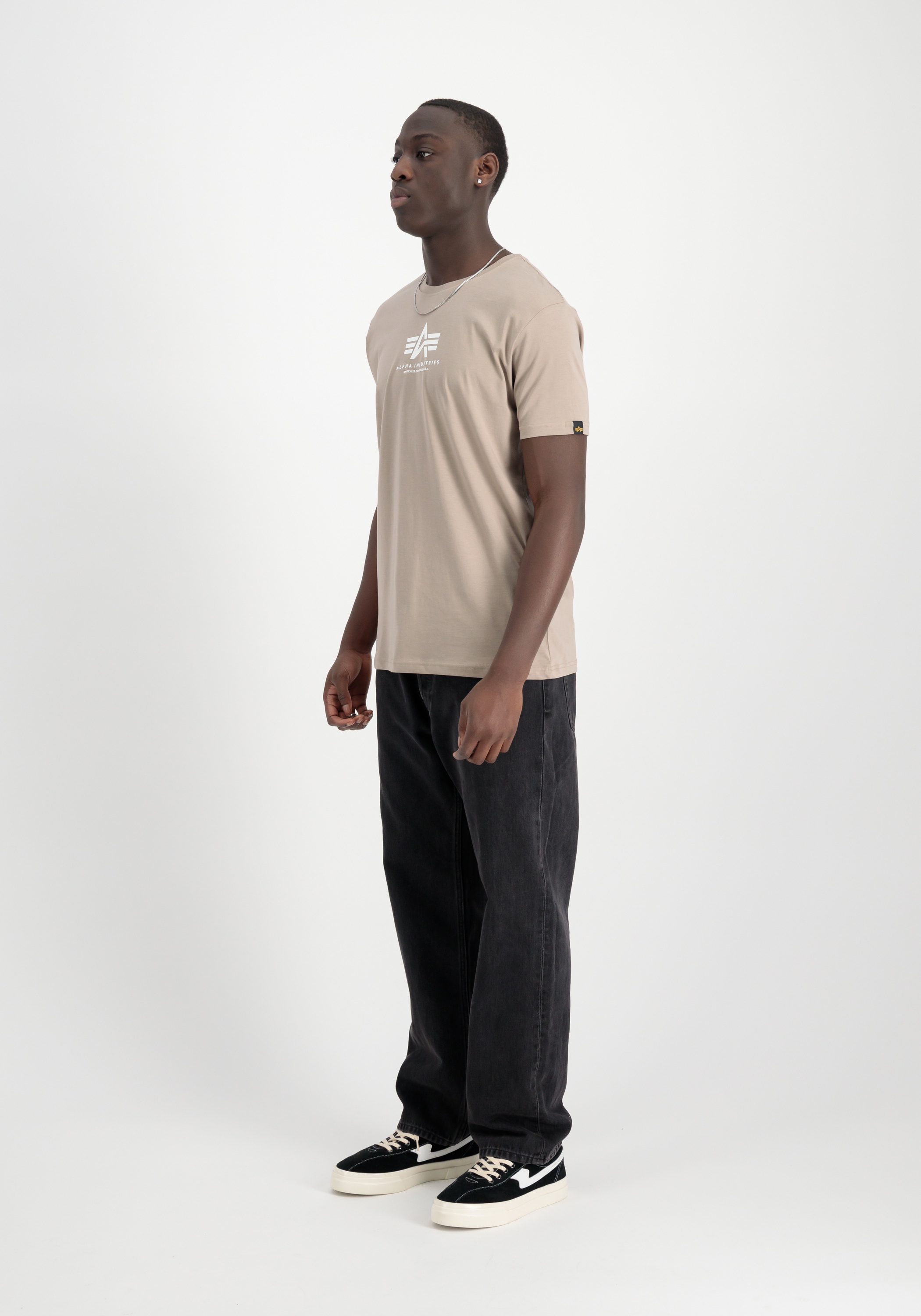 Alpha Industries T-Shirt »Alpha Industries Men - T-Shirts Basic T Mid Logo«