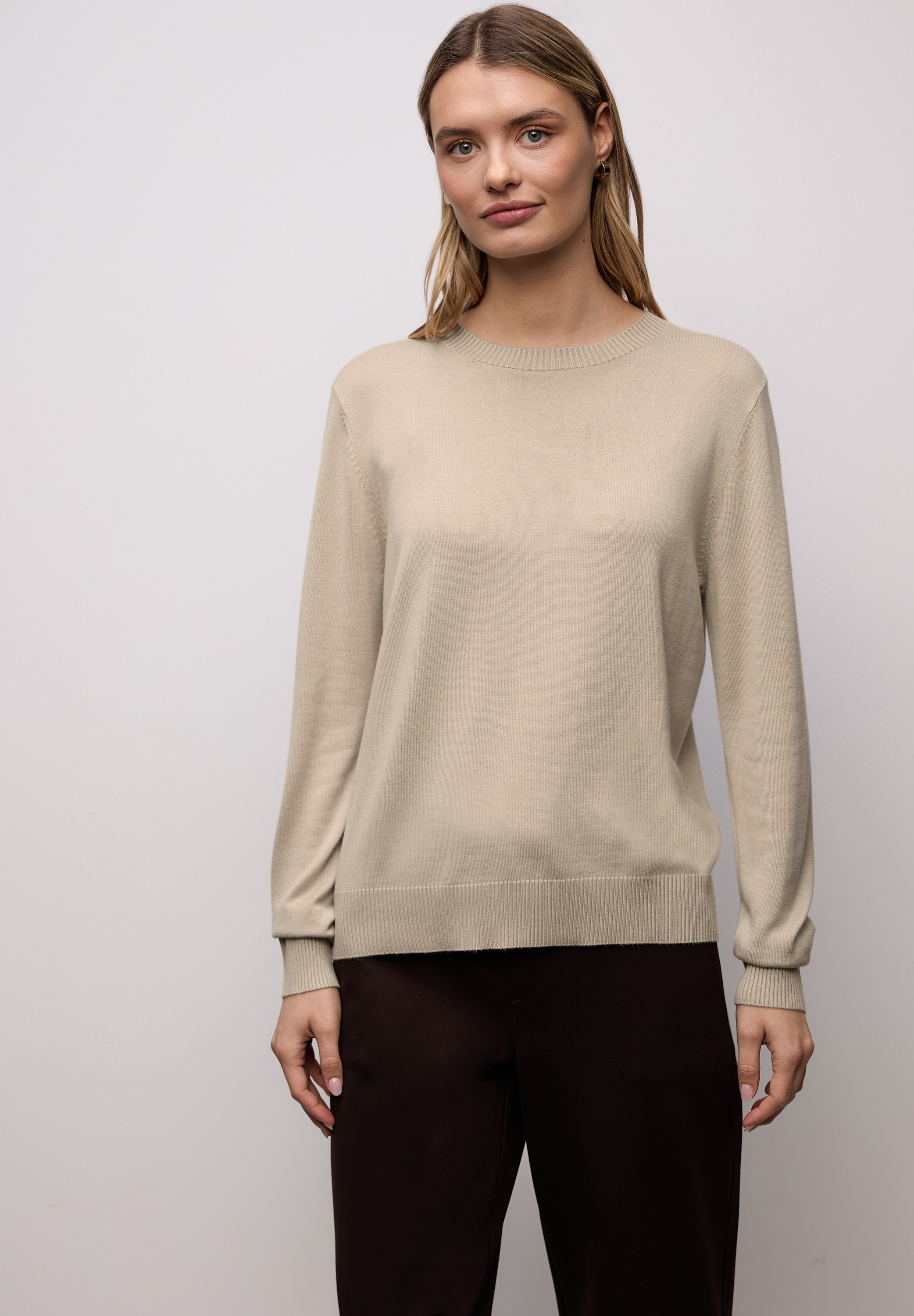 STREET ONE Pull en tricot aus Viskosemix