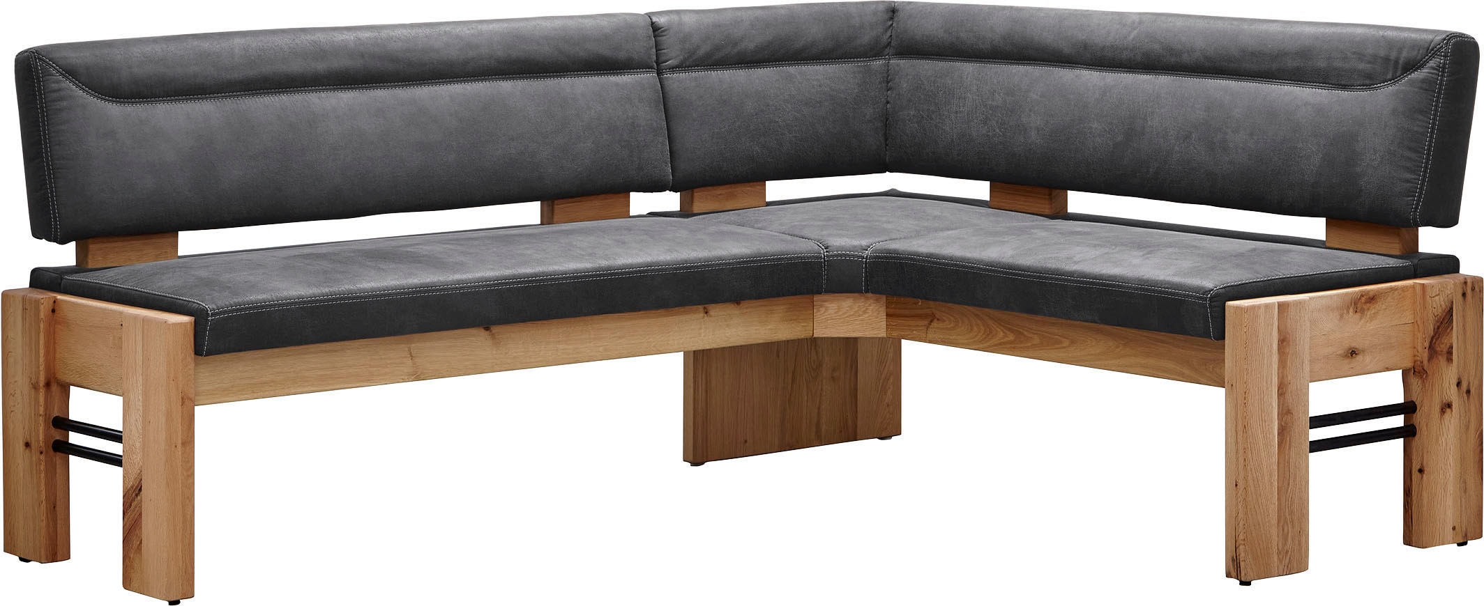 K+W Komfort & Wohnen Banc d'angle »Floyd« banquette de rangement, côté long droit ou gauche en 2 qualités