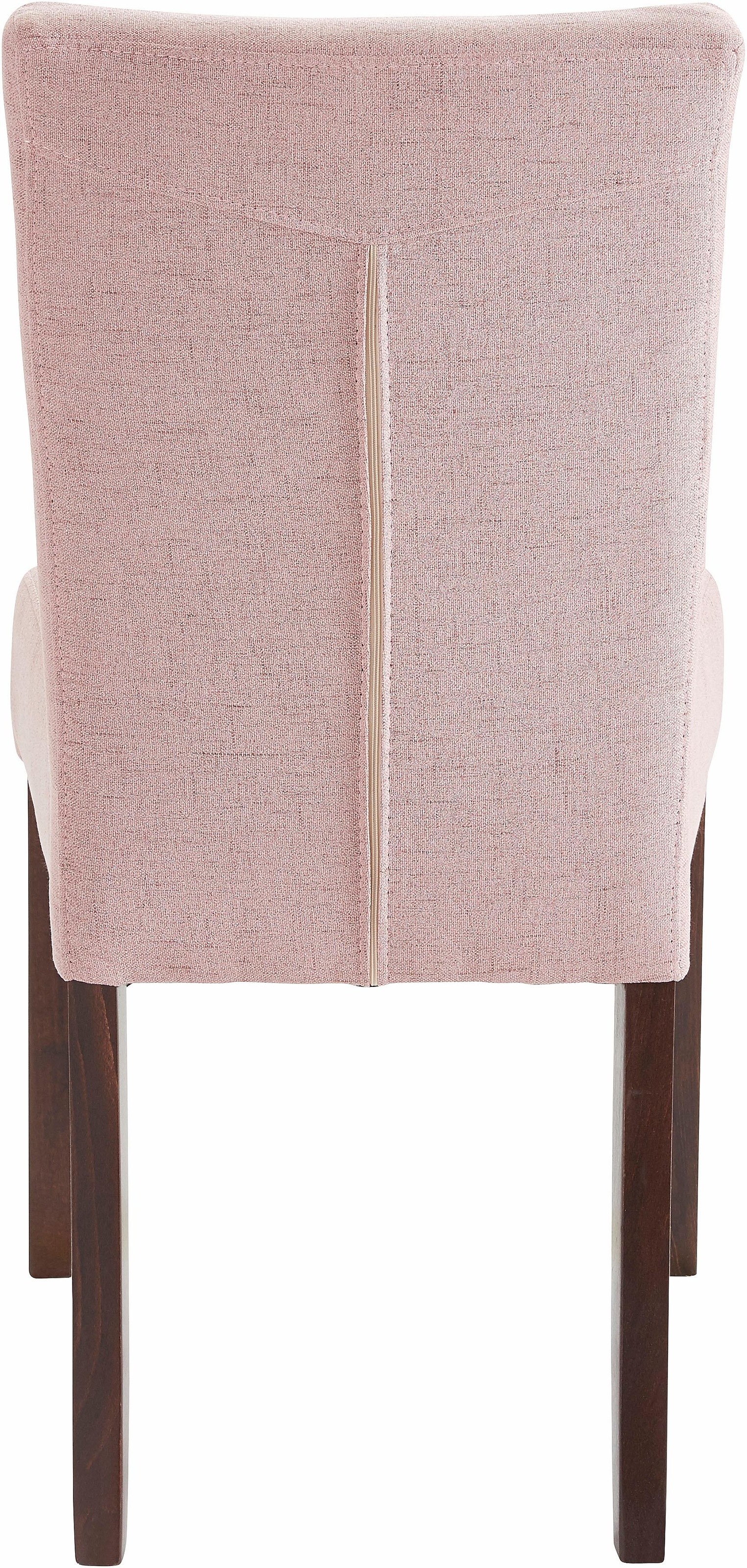 Home affaire 4-Fussstuhl »Talia«, (Set), 2 St., Webstoff