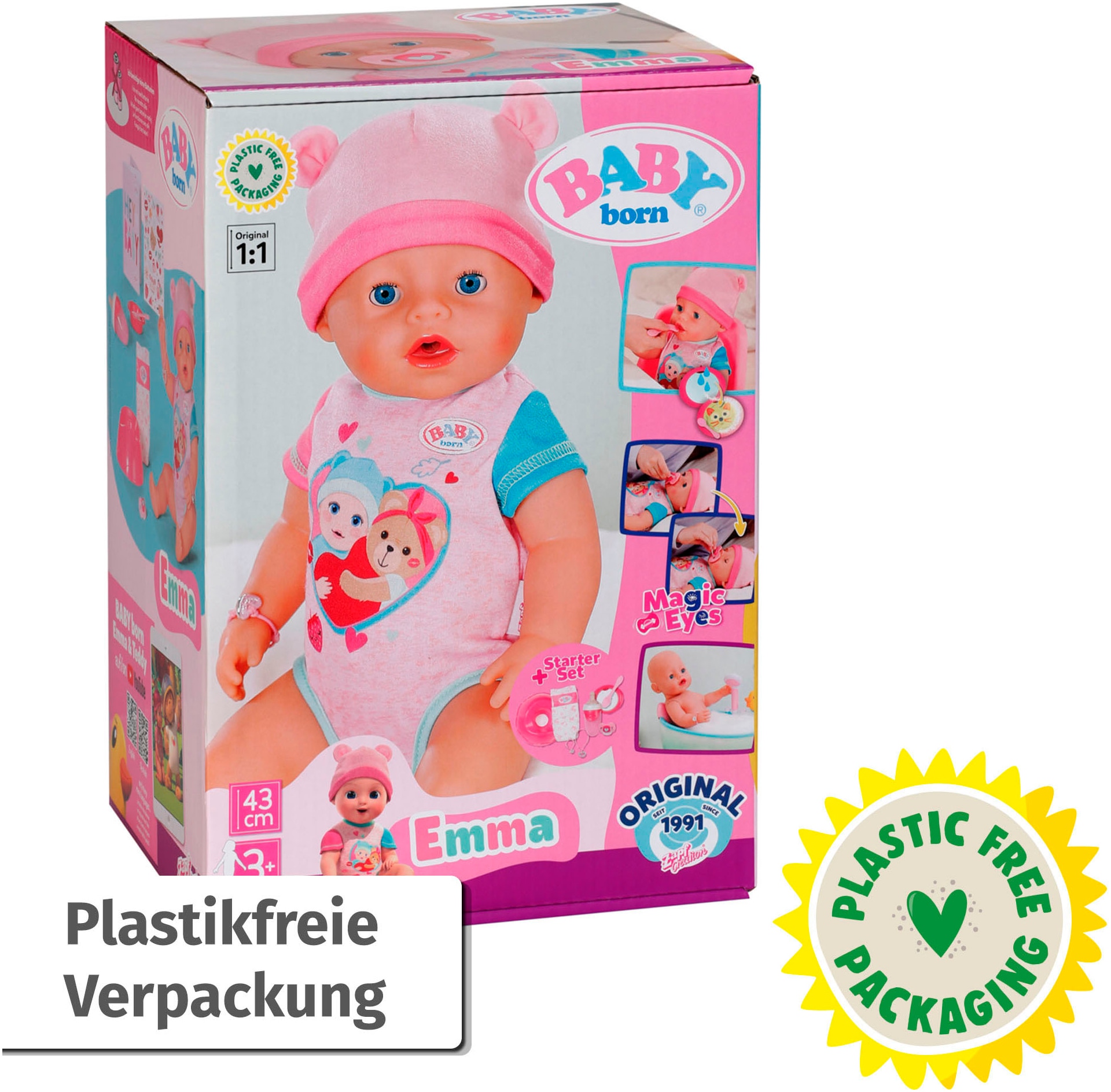 Baby Born Babypuppe »Emma, 43 cm«