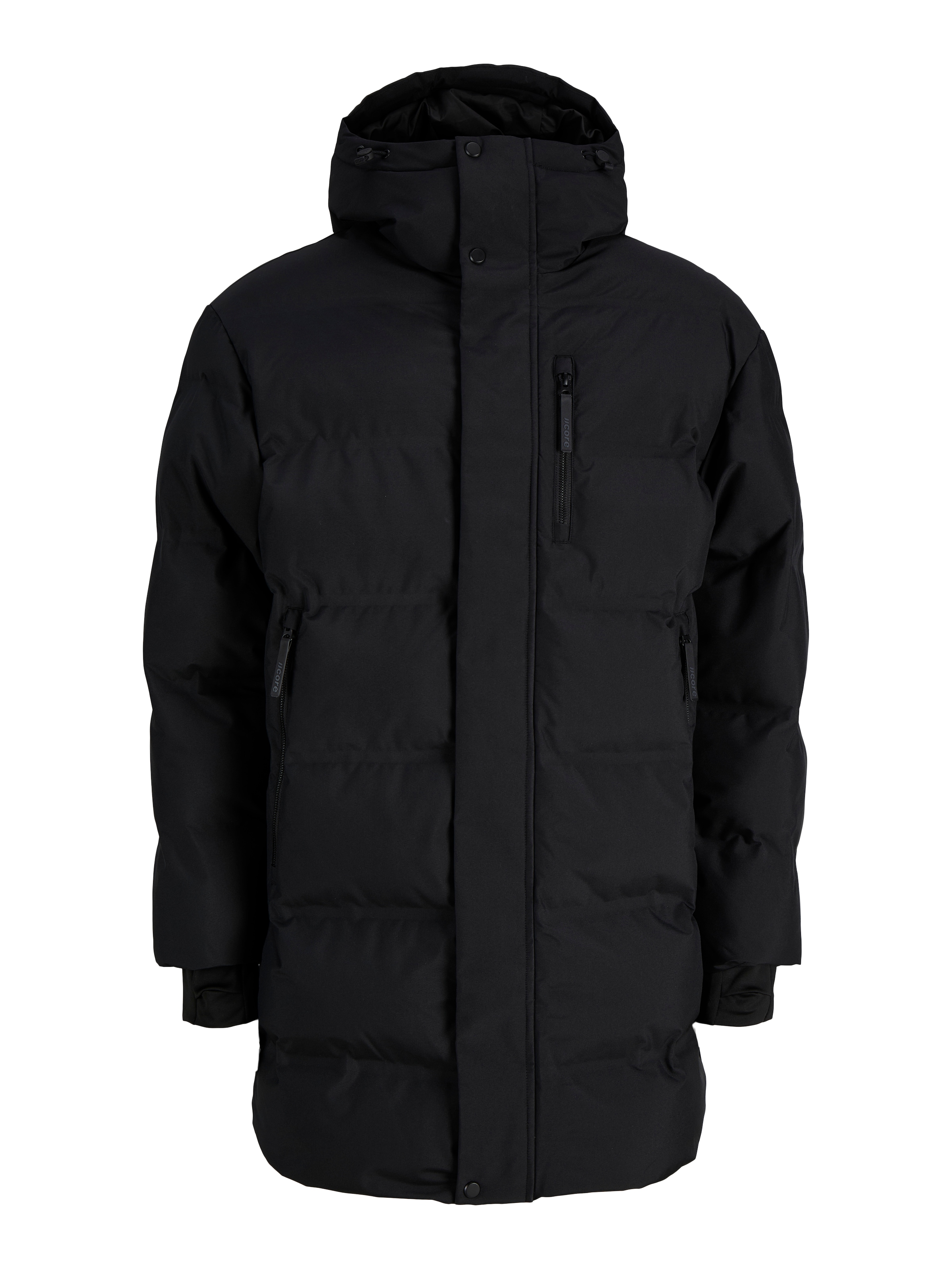 Jack & Jones Parka »JCOTRACE ALPHA LONG PUFFER« avec capuche fibre synthétique, coupe régulière