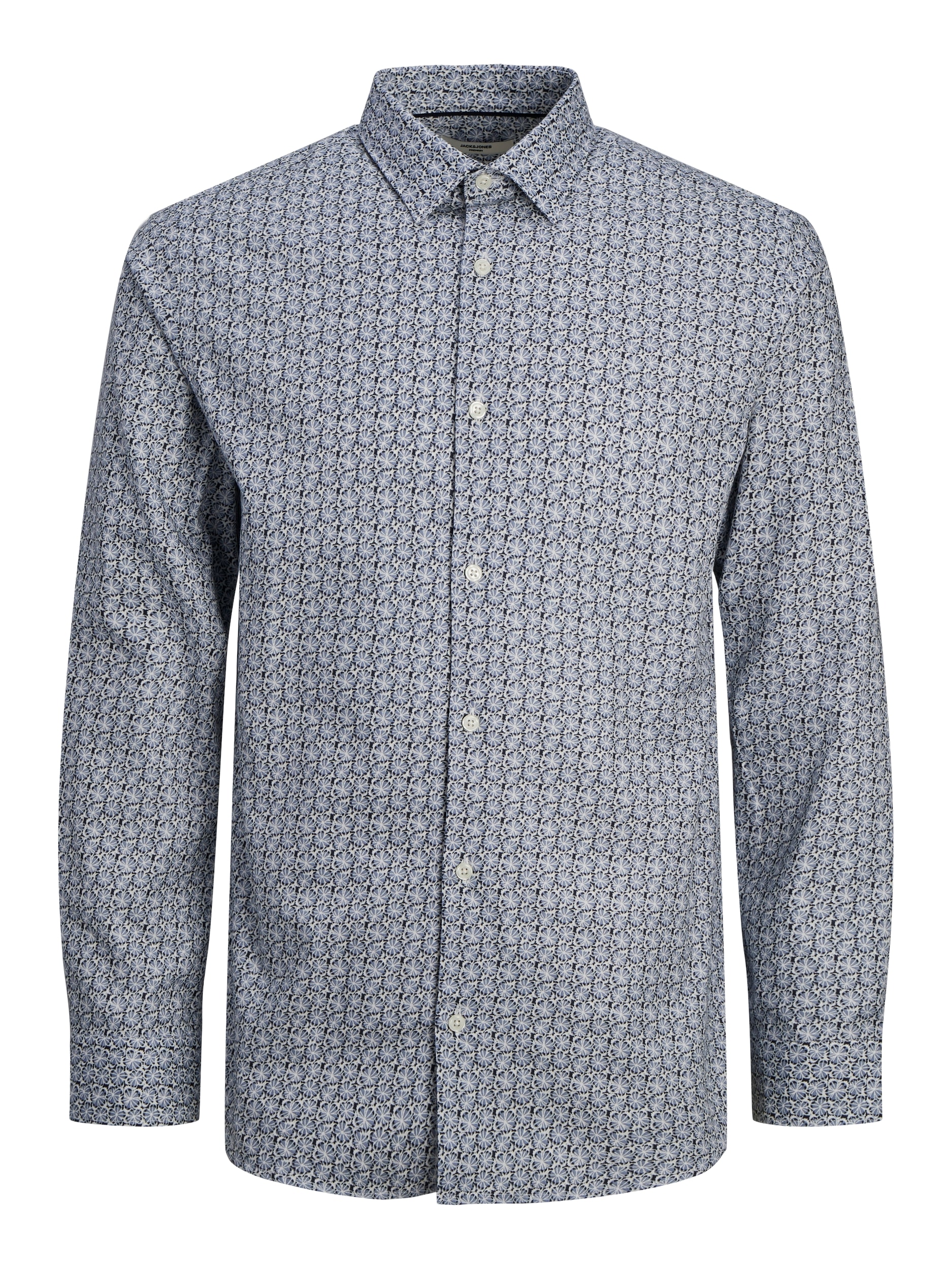 Jack & Jones Langarmhemd »JPRBLANORDIC PRINT SHIRT L/S SN«