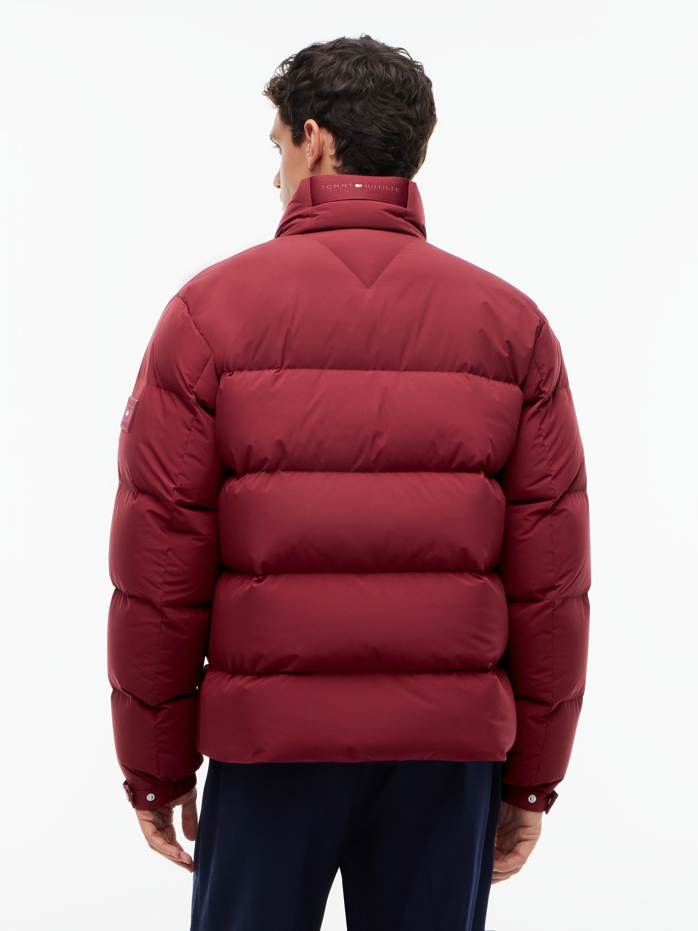 Tommy Hilfiger Daunenjacke »DOWN STAND PUFFER« Winterjacke, weiche Daunenfüllung