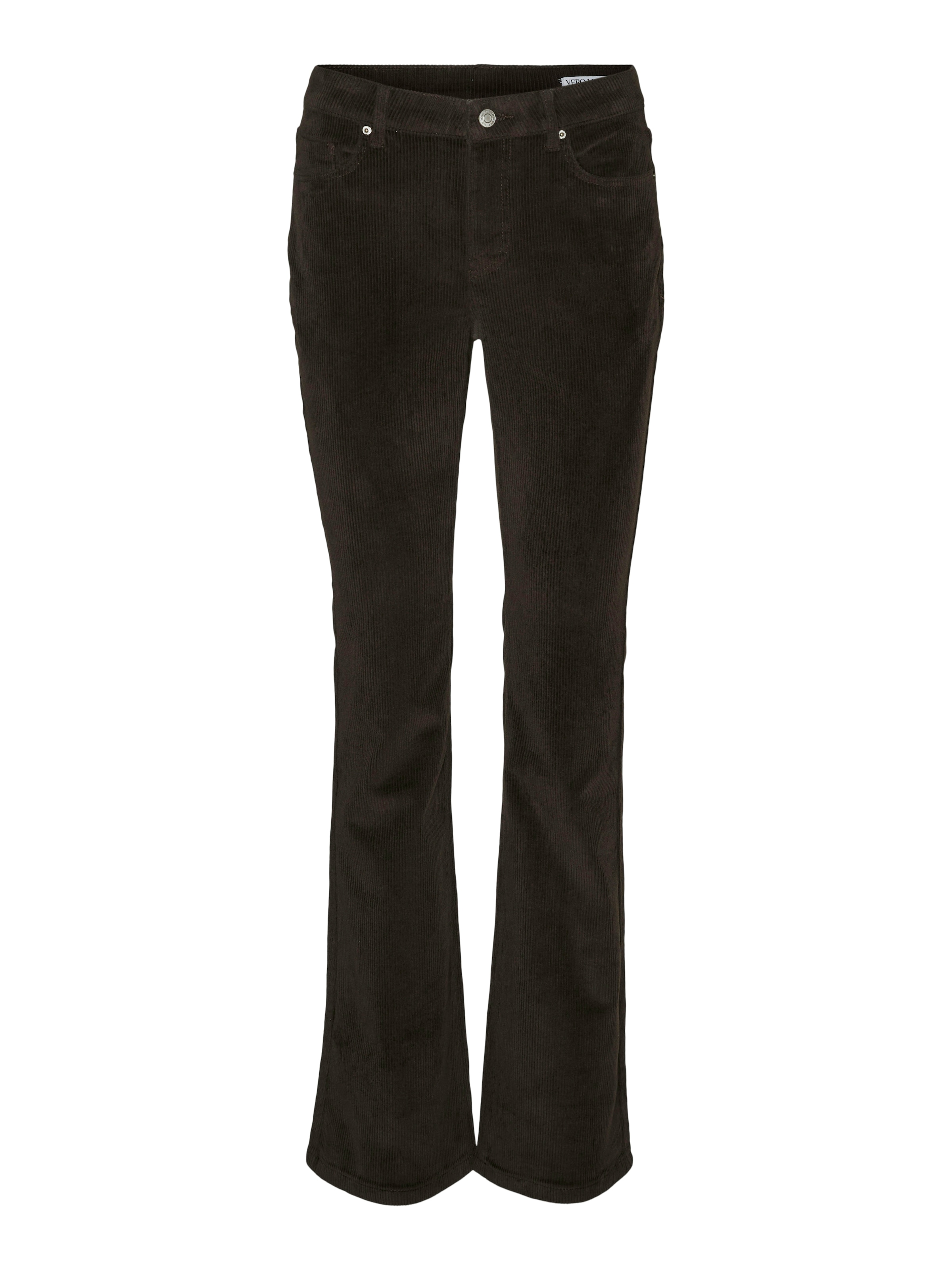 Vero Moda Pantalon en velours côtelé »VMFLASH MR FLARED CORDUROY PANTS NOOS«  mélange de coton