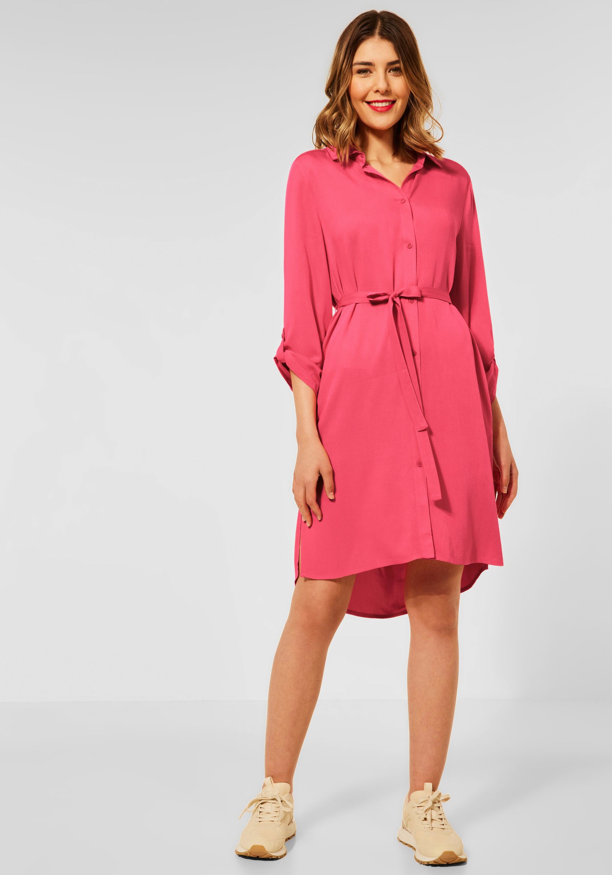 Image of STREET ONE Longbluse, mit Gürtel bei Ackermann Versand Schweiz