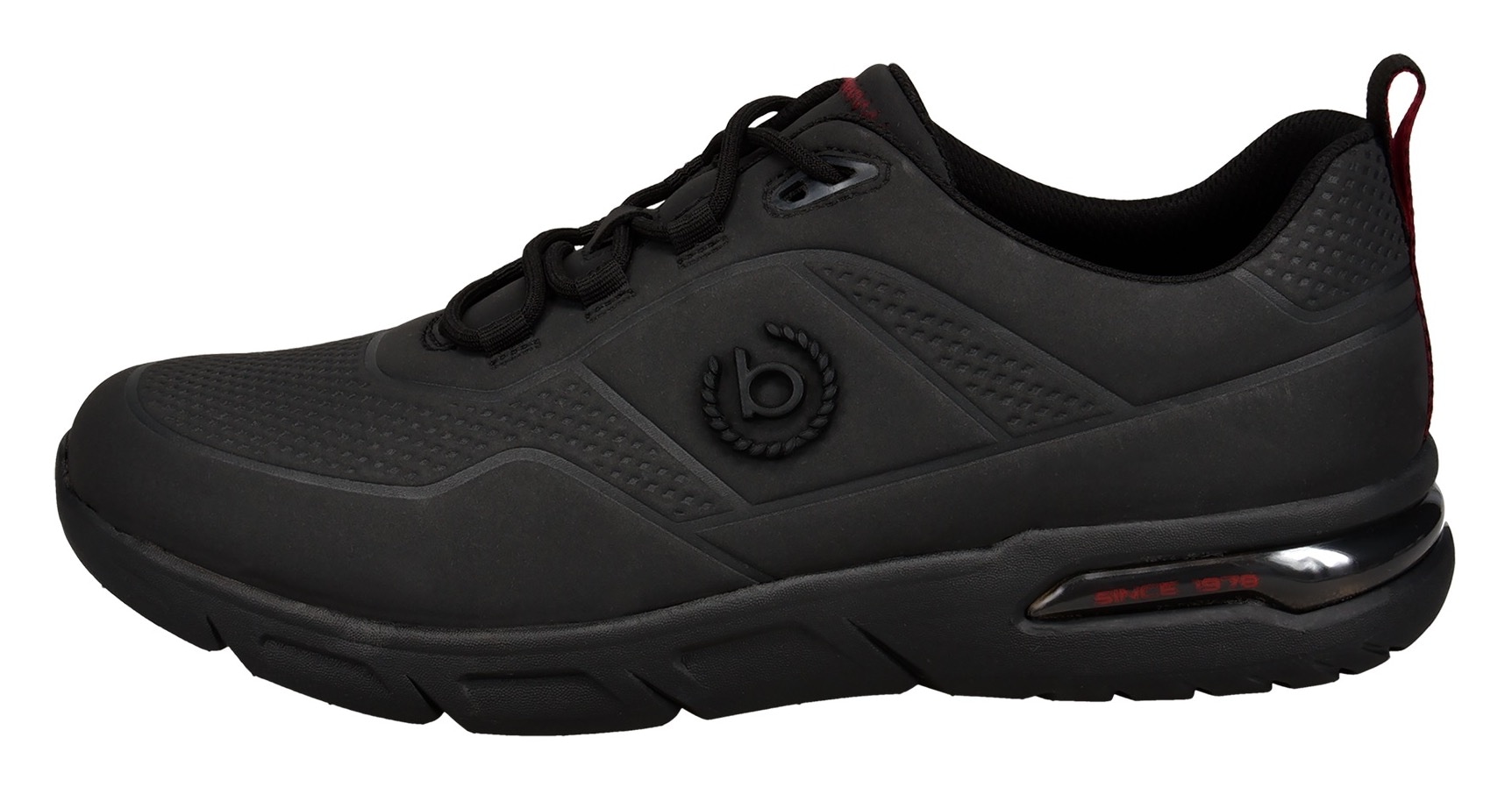 bugatti Keilsneaker  , Freizeitschuh, Halbschuh, Schnürschuh mit seitlichem Logo-Icon