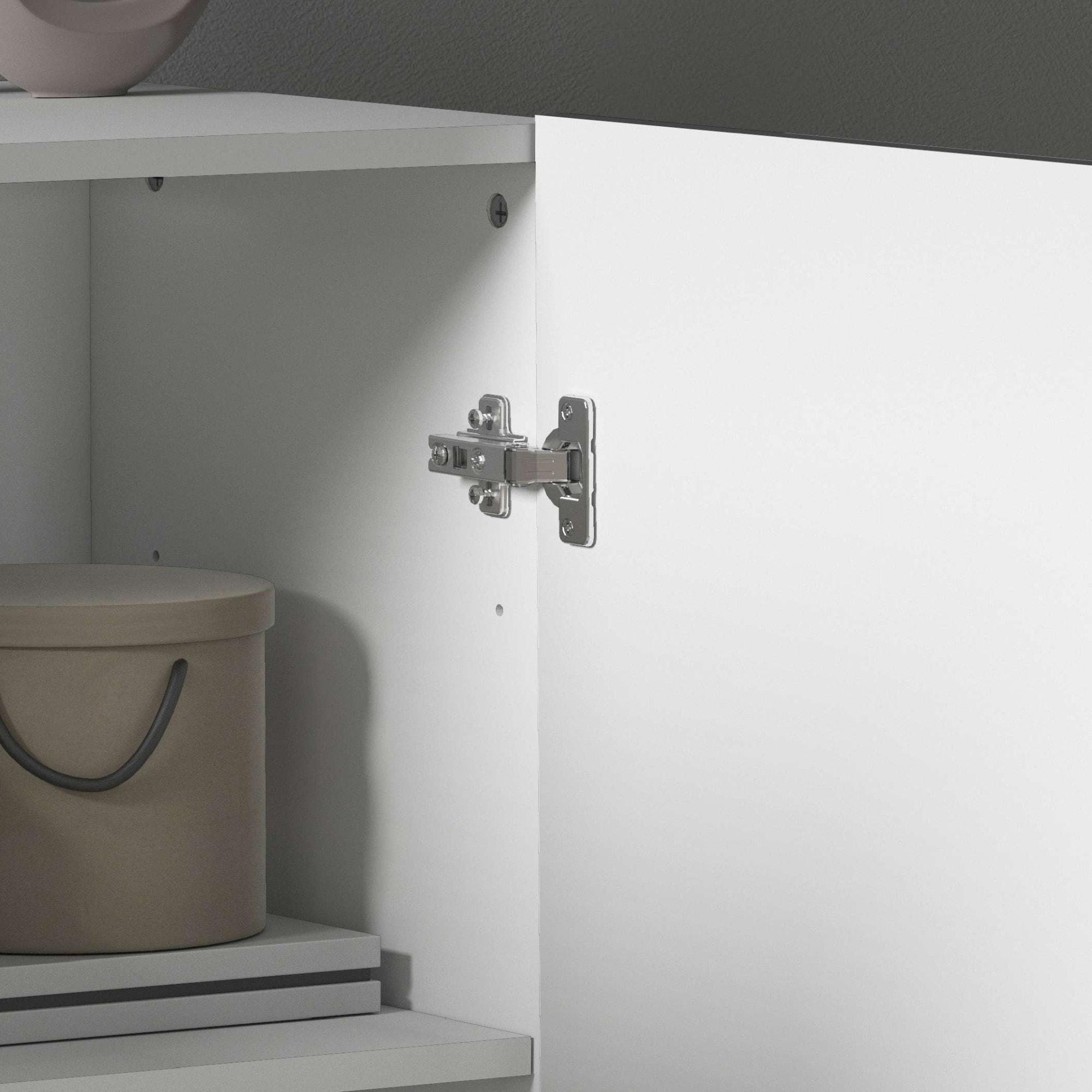 INOSIGN Aktenschrank »Essential, Mehrzweckschrank, Büroschrank mit 2 Türen« & verstellbaren Einlegeböden, Höhe 86 oder 166 cm, Made in Italy