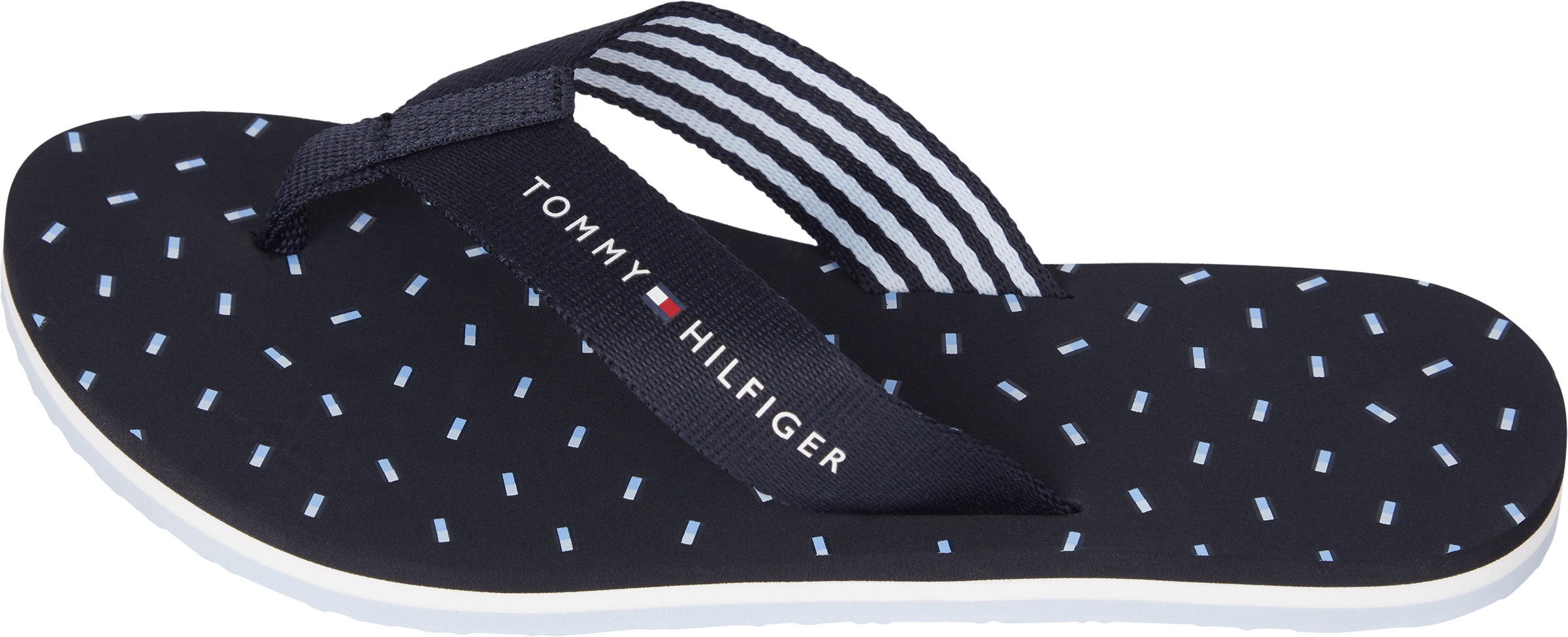 Image of Tommy Hilfiger Zehentrenner »TH FLAGS FLAT BEACH SANDAL«, mit Flaggen auf der Decksohle bei Ackermann Versand Schweiz