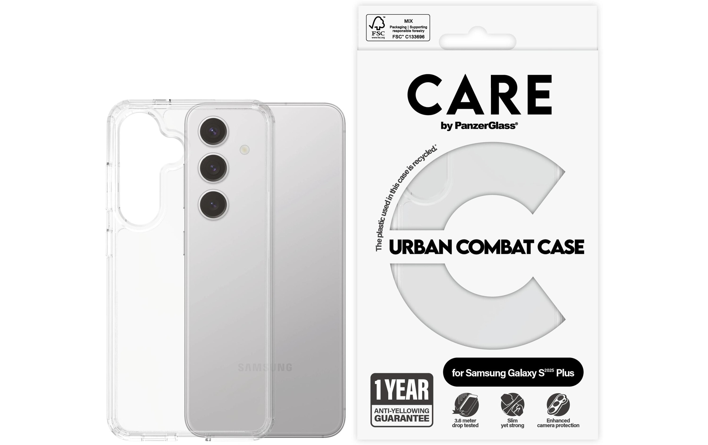 CARE by PanzerGlass Backcover »Flagship Galaxy S25+«, Samsung Galaxy S25+