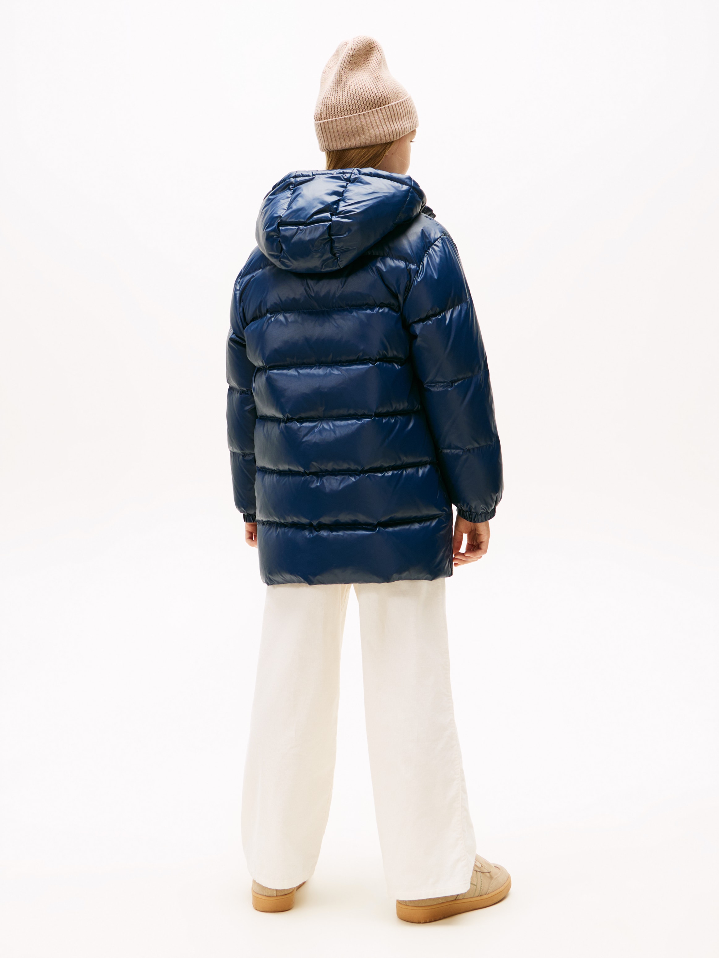 Tommy Hilfiger Veste matelassée »ESSENTIAL LONG DOWN JACKET« mit Kapuze Kinder bis 16 Jahre