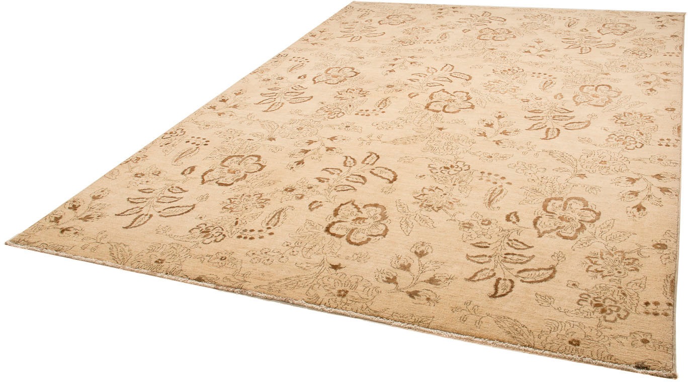 Image of morgenland Orientteppich »Ziegler - 292 x 210 cm - hellbraun«, rechteckig, 6 mm Höhe, Wohnzimmer, Handgeknüpft, Einzelstück mit Zertifikat bei Ackermann Versand Schweiz