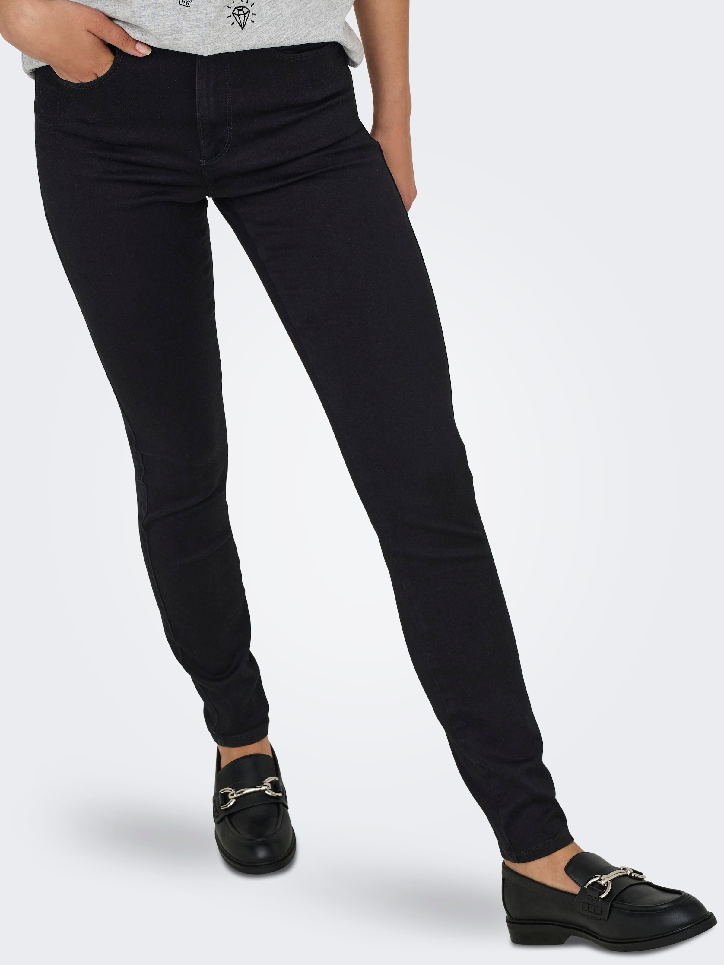 ONLY Skinny-fit-Jeans »ONLRAY HIGH WAIST SKINNY DNM BOX«