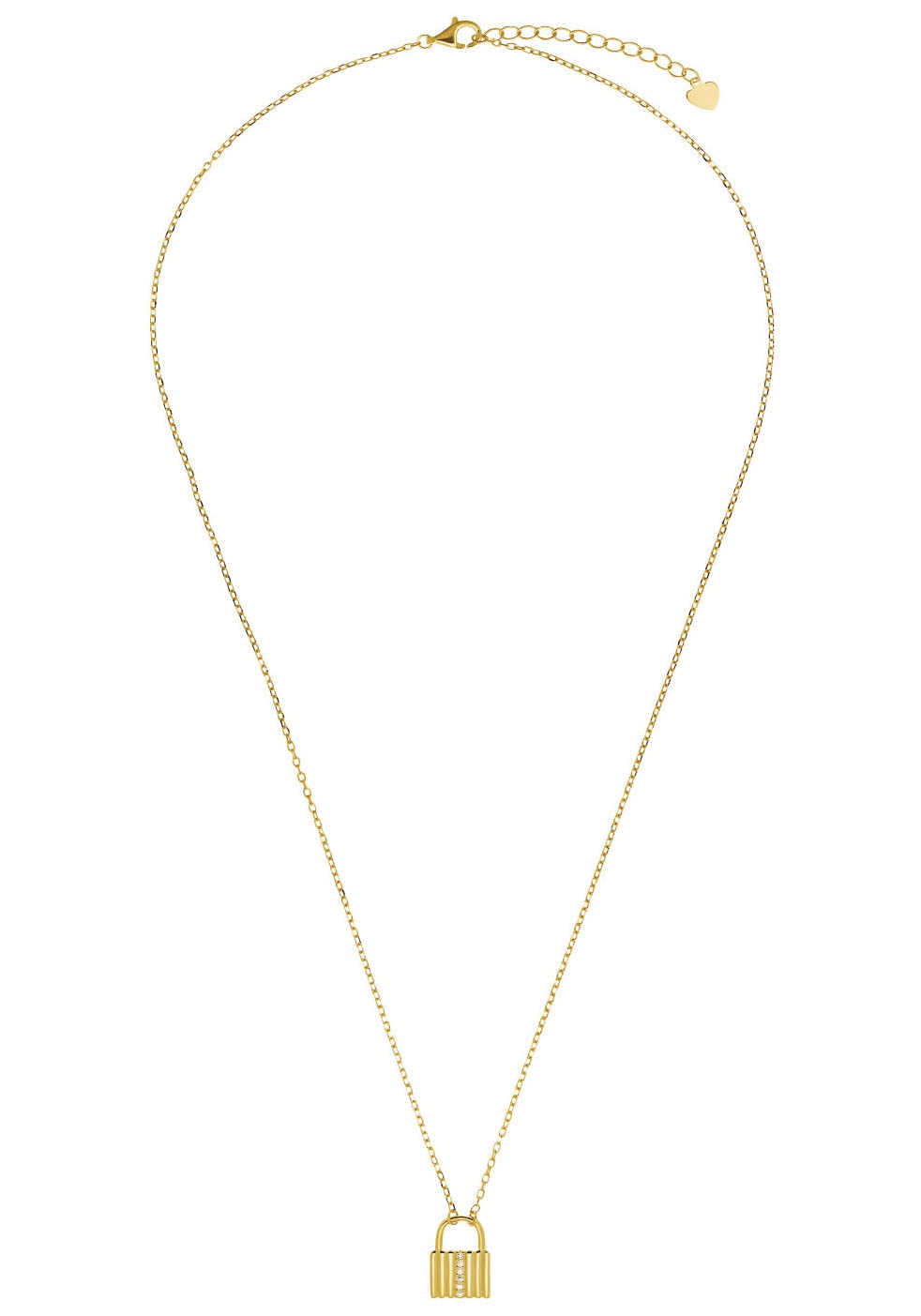 Amor Kette mit Anhänger »2034774, 2034903«, mit Zirkonia (synth.)