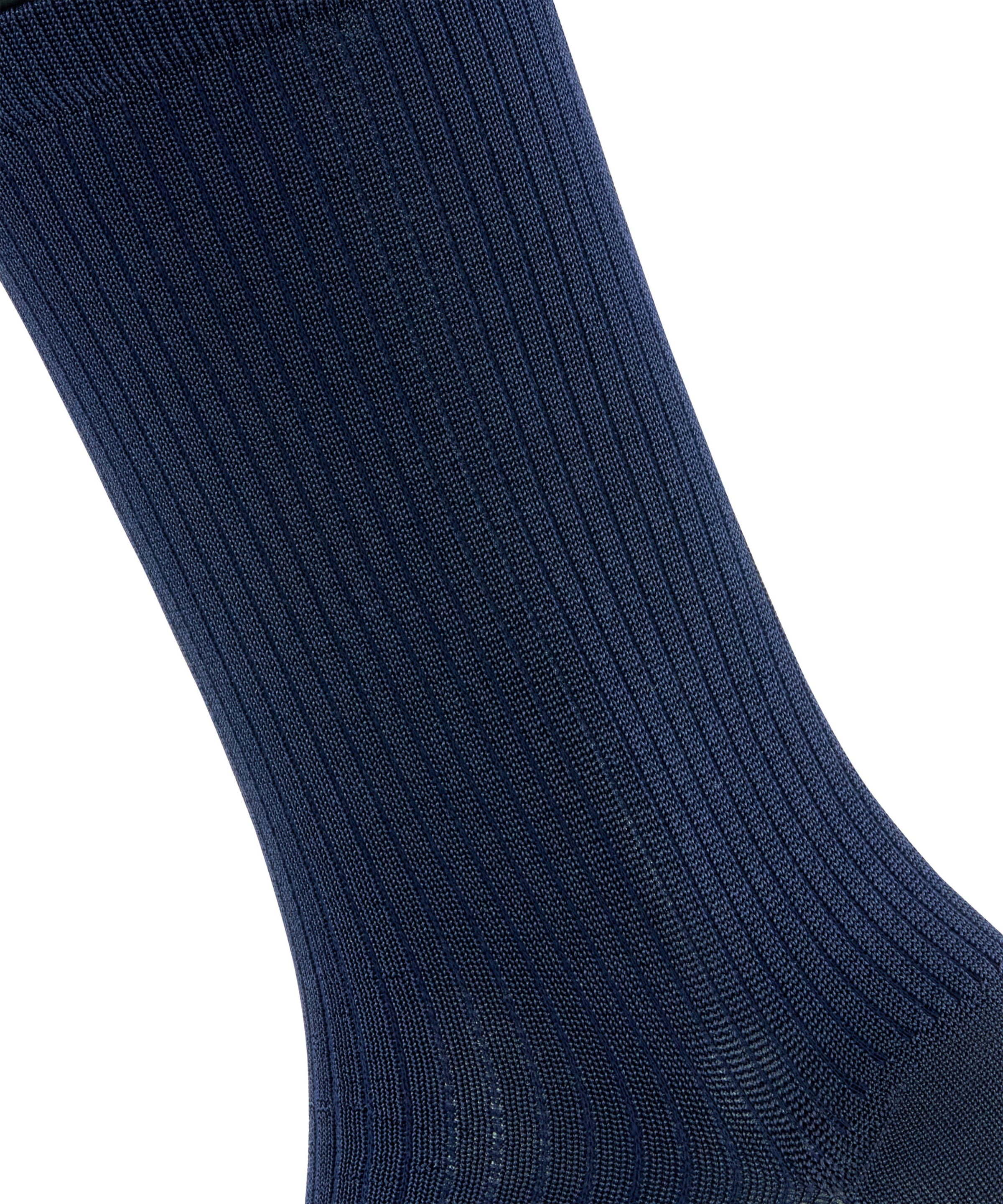 Burlington Chaussettes »Princess Street« Taille unique 36-41, structure côtelée fine, mélange viscose