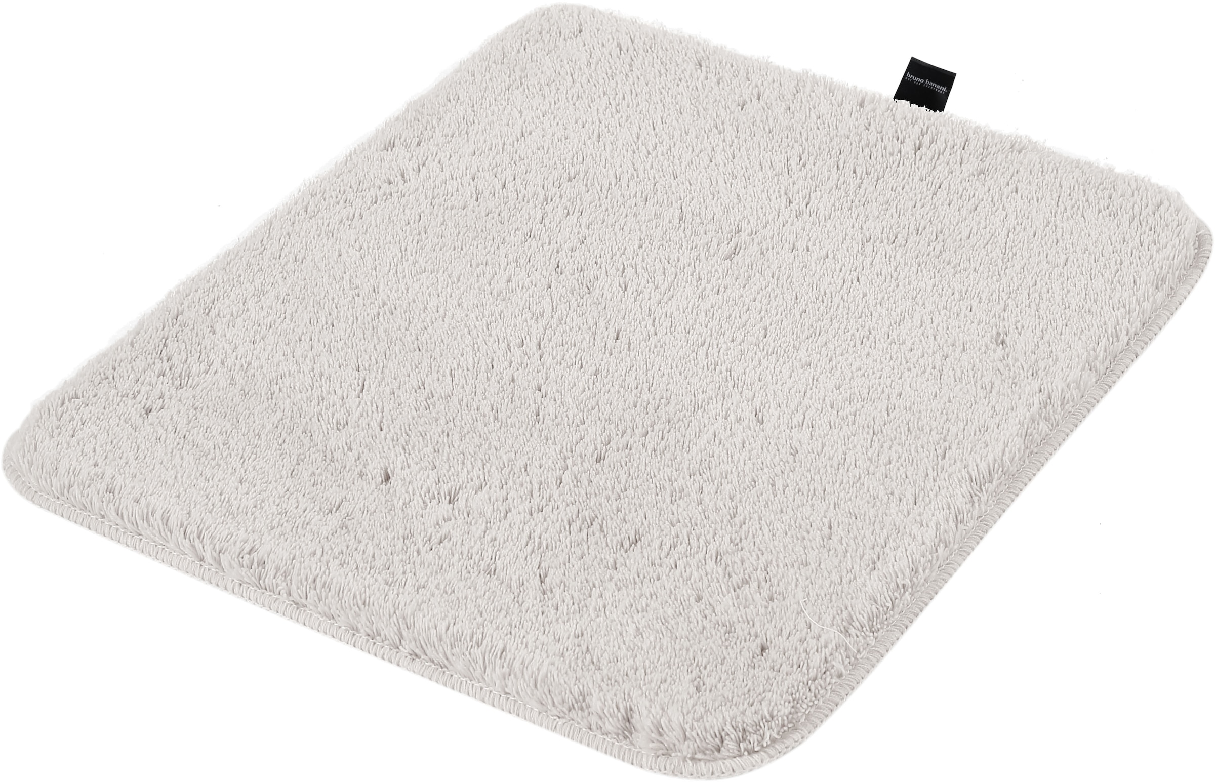 Bruno Banani Badematte »Lana, Badvorleger, Badezimmer Teppich« Höhe 25 mm rutschhemmend beschichtet fussbodenheizungsgeeignet | schnell trocknend | strapazierfähig Badteppich, Badematten, unifarben, auch als 3 teiliges Set & rund