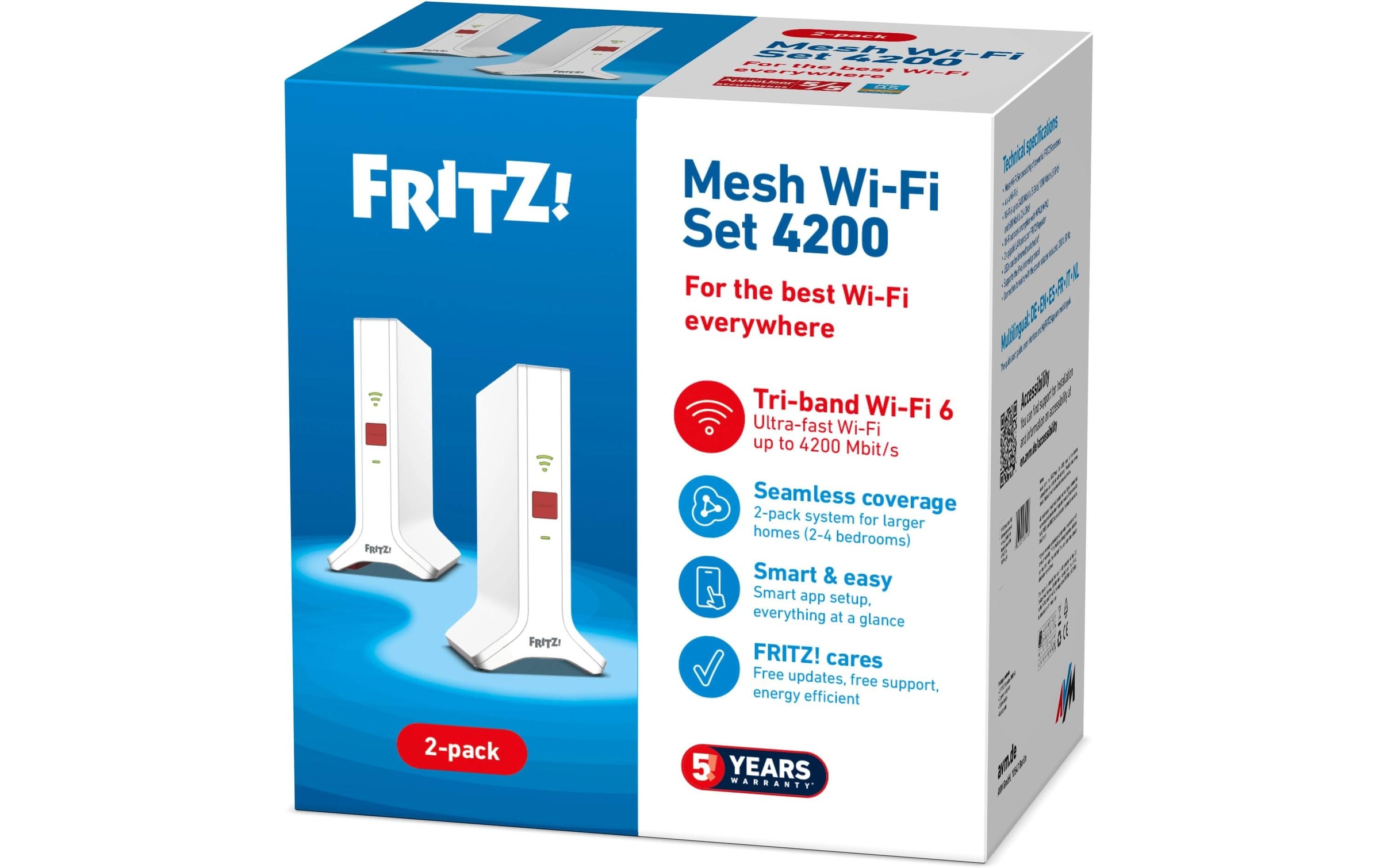  Répéteur Wifi »FRITZ! Set 4200 2-pack«