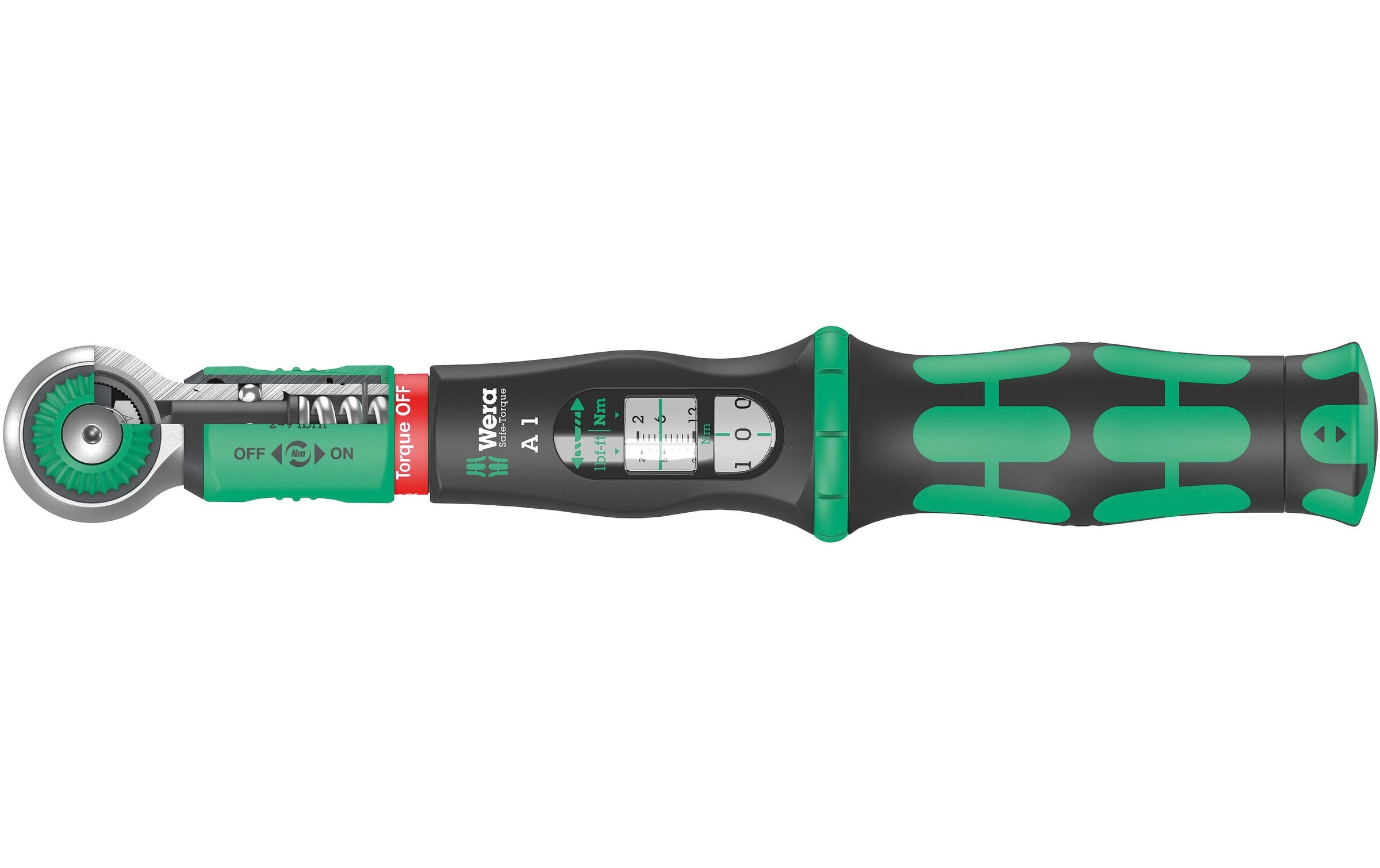 Image of Wera Drehmomentschlüssel "Wera Safe-Torque A1 Drehm-Schlüssel 2-12Nm" 1 Stk. tlg.