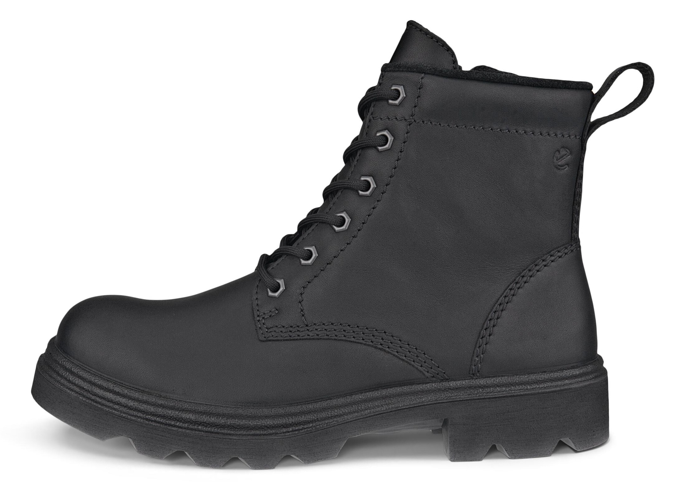 Ecco »GRAINER W«  , Stiefelette, Winterboots, Blockabsatz, mit Schurwollfutter