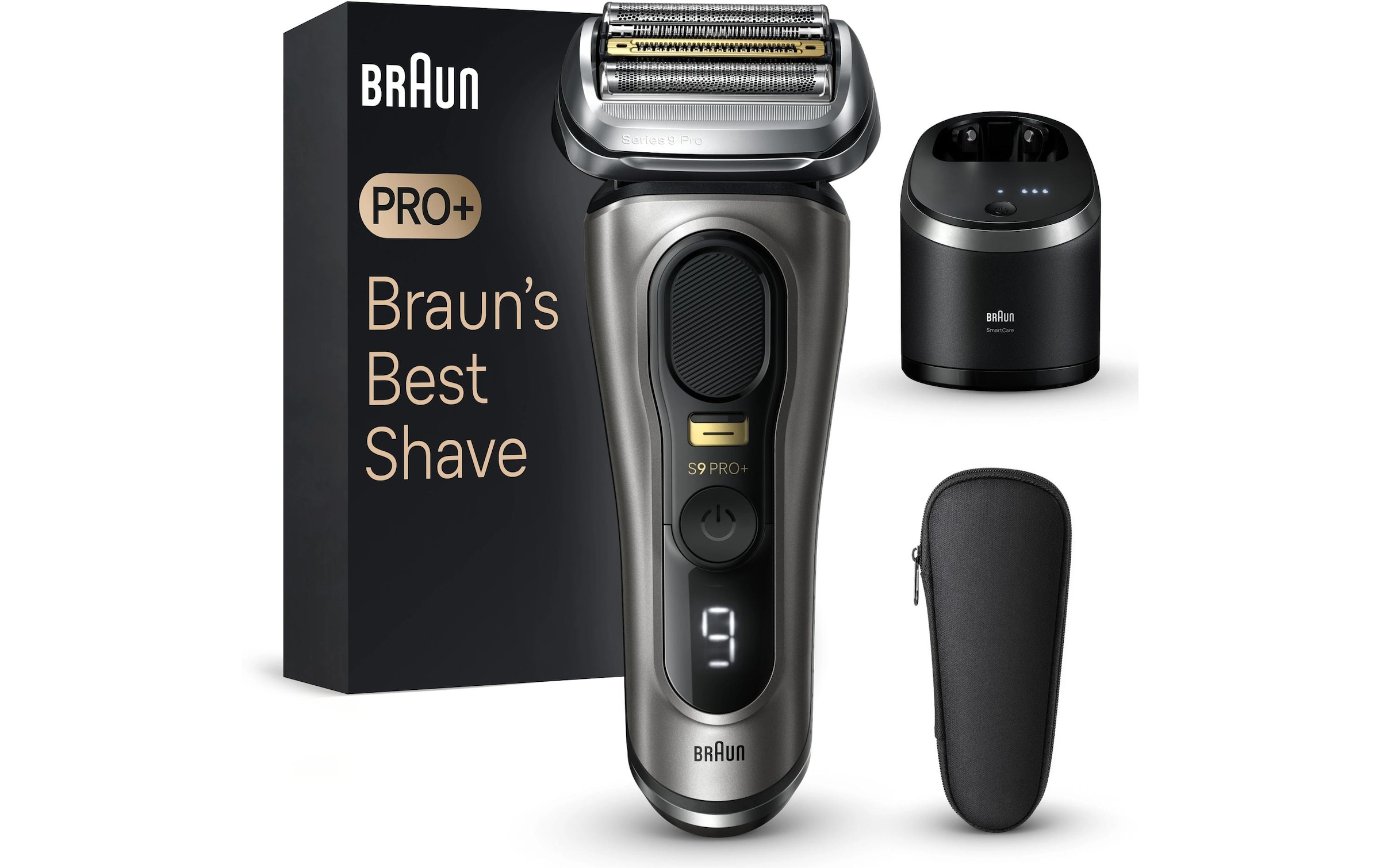 Braun Elektrorasierer »Series 9 Pro+ 9565cc mit Reinigungsstation«