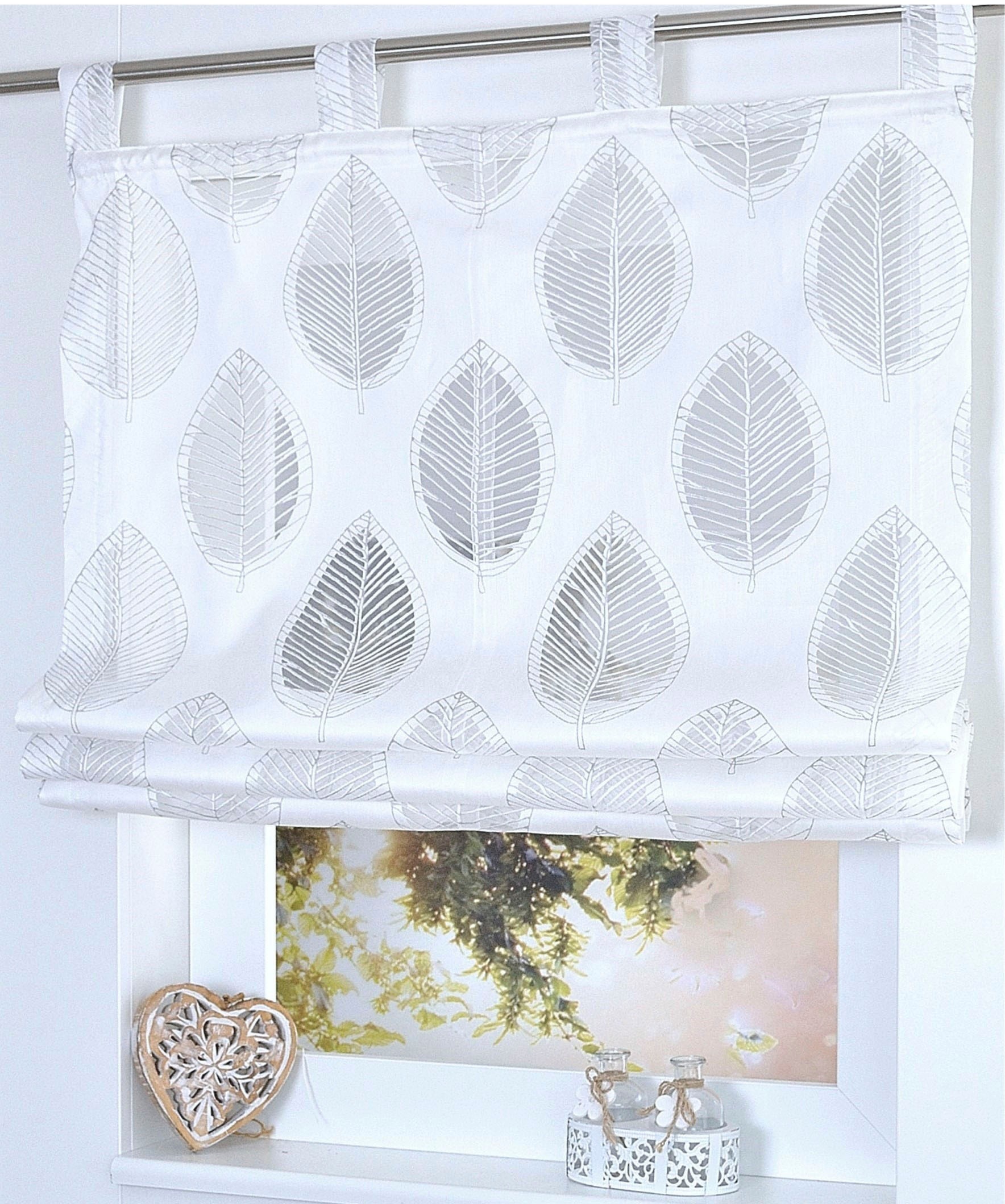 Image of Kutti Raffrollo »Giovanna«, mit Schlaufen, freihängend, mit Schlaufen bei Ackermann Versand Schweiz