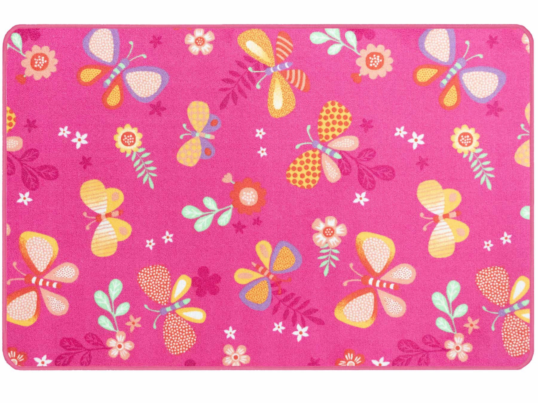 Primaflor-Ideen in Textil Kinderteppich »PAPILLON«, rechteckig, Motiv Schmetterlinge,... kaufen