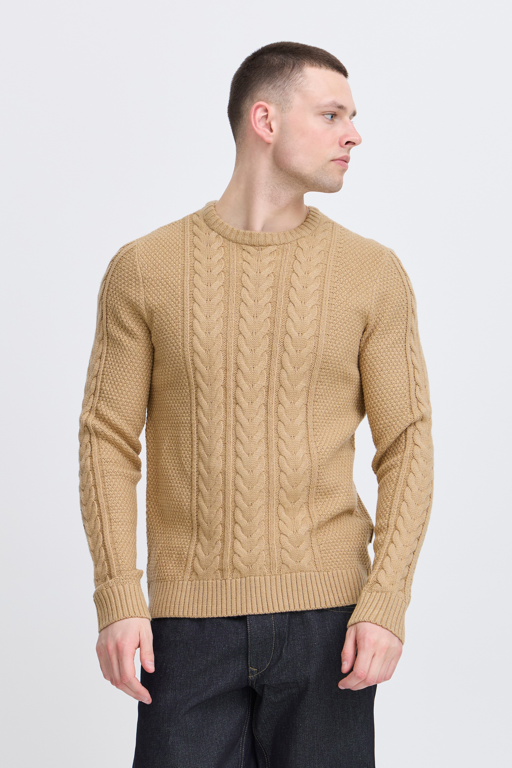 Image of Blend Strickpullover "BHBASIM Crew"