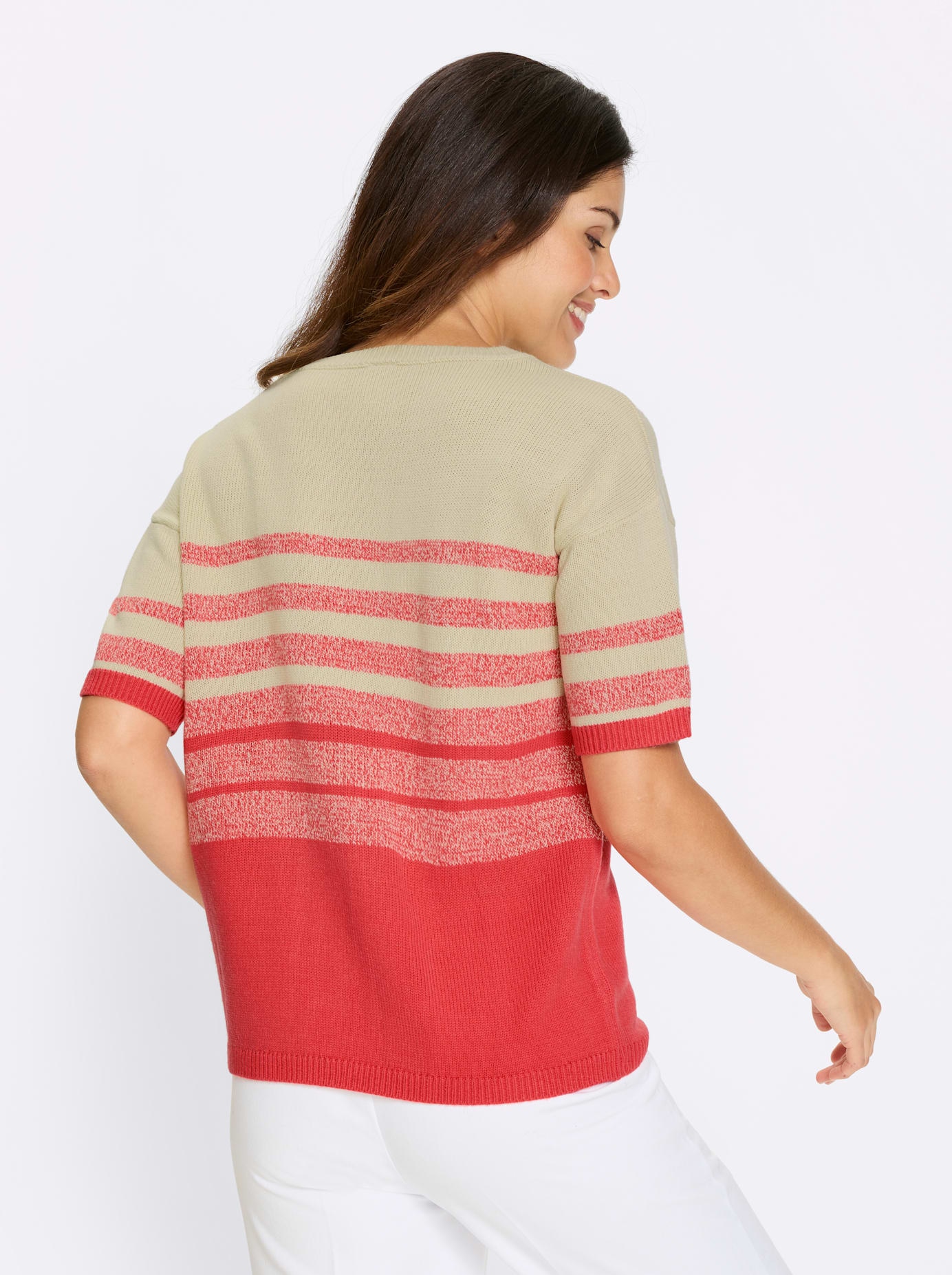 Classic Basics Pull à manches courtes »Kurzarm-Pullover«