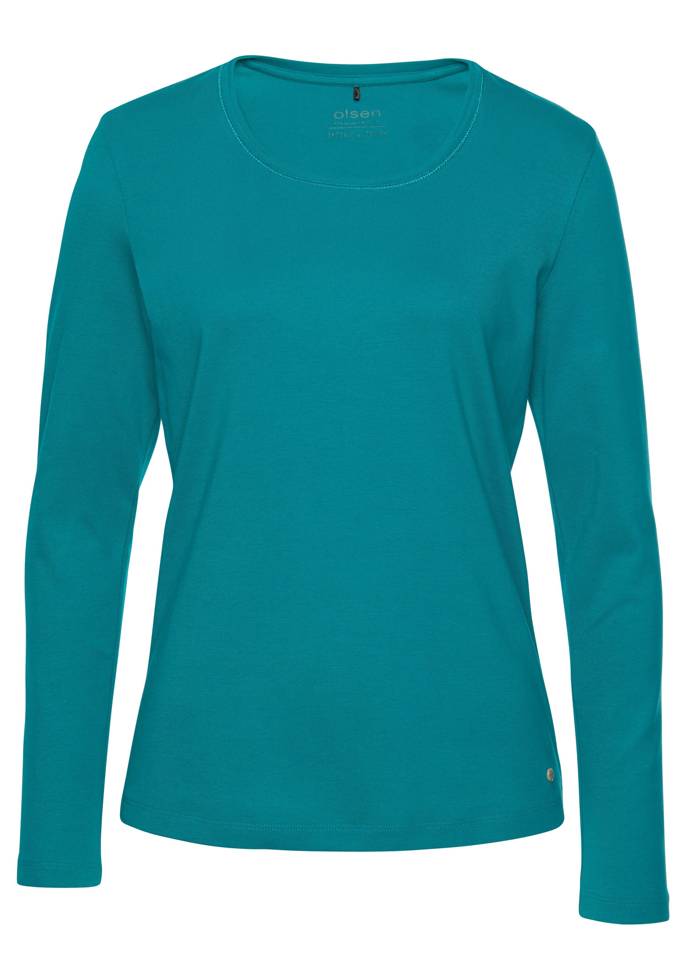 Image of Olsen Langarmshirt, aus Feinripp, Basicform bei Ackermann Versand Schweiz