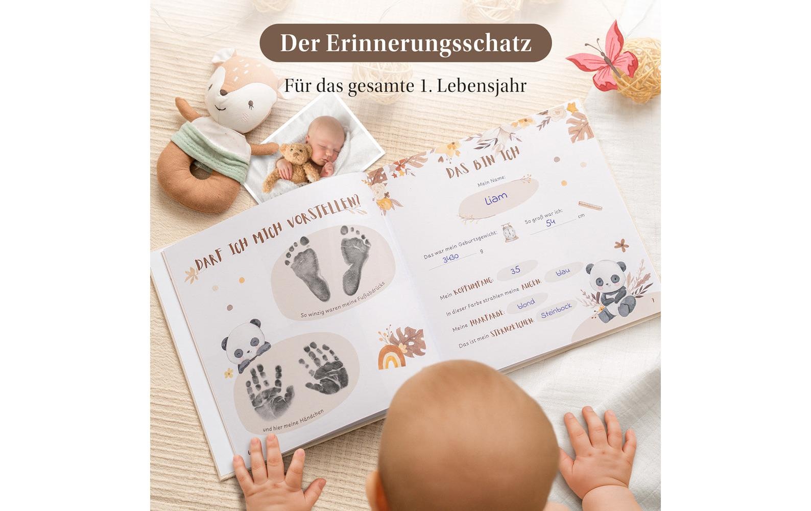   Fotoalbum »Eulentaler Boho Gold Leinen, 92 Seiten«