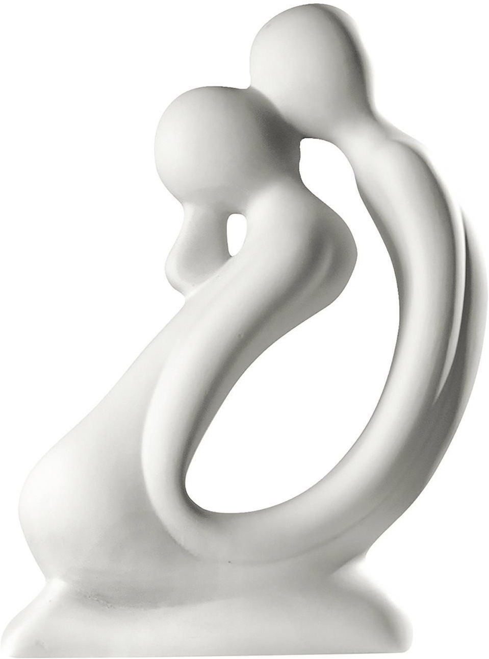 Image of GILDE Dekofigur "Skulptur Kuss, weiss" Dekoobjekt, Höhe 42 cm, handgefertigt, aus Keramik, Wohnzimmer