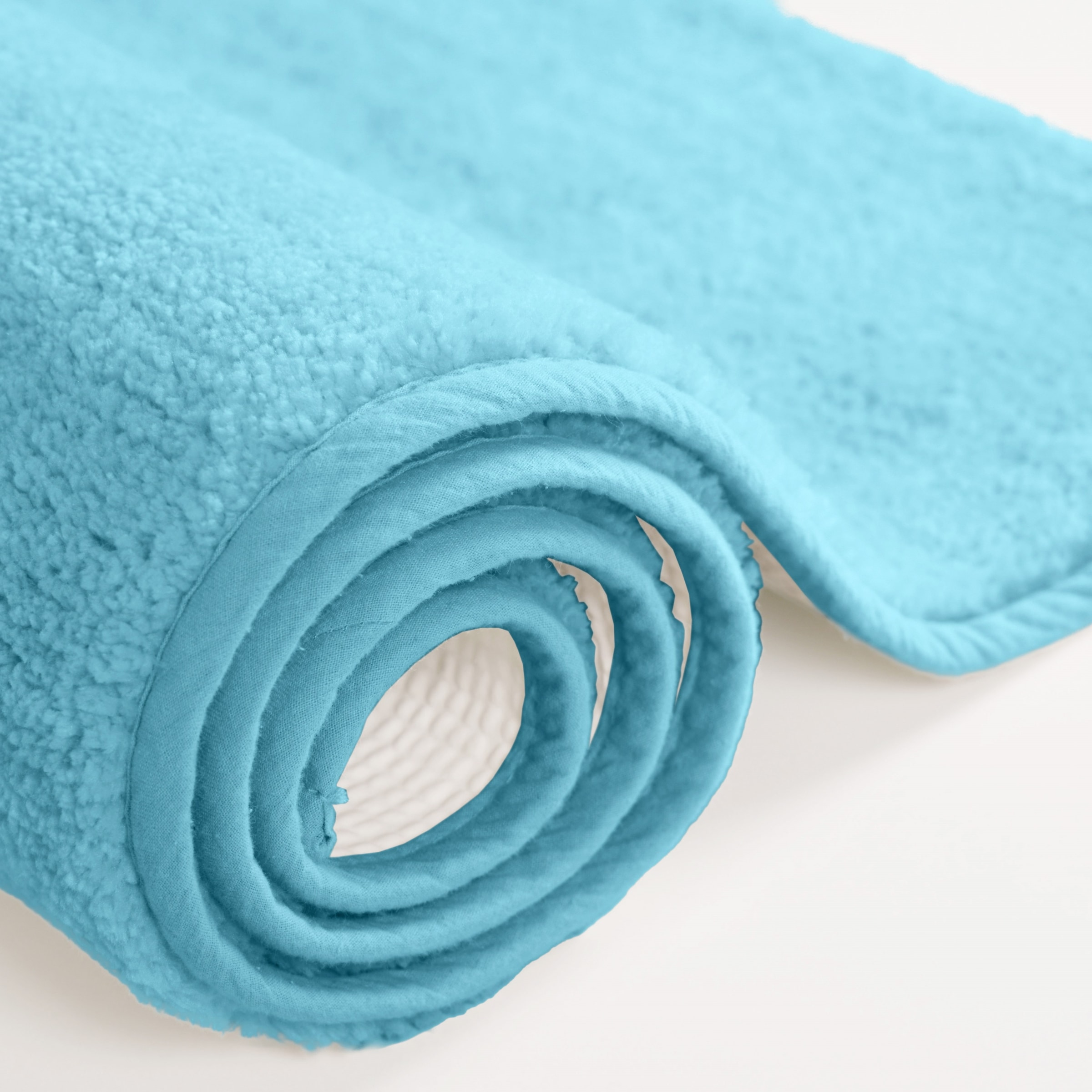 my home Badematte »Vanessa, Badvorleger, Badezimmer Teppich«, rutschhemmend beschichtet, schnell trocknend-fussbodenheizungsgeeignet-strapazierfähig, Badteppich, weiche Haptik, unifarben