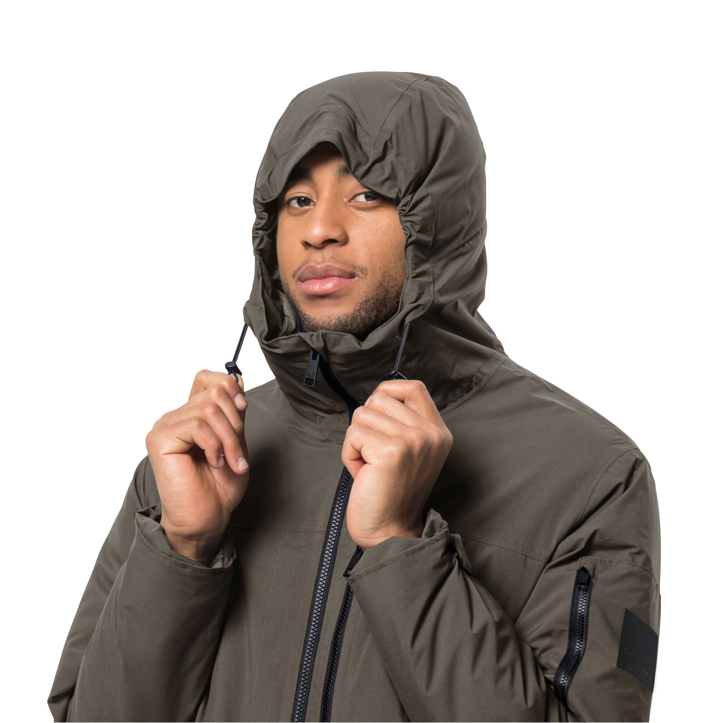 Jack Wolfskin Funktionsparka »KOENIGSBAU«, mit Kapuze, Winterjacke mit Kunstfaserfüllung