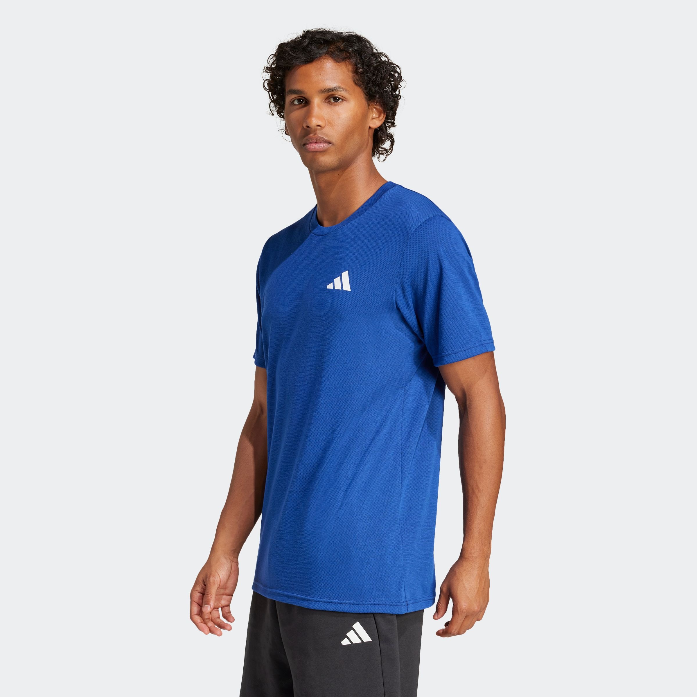 Image of adidas Performance T-Shirt "TRAIN ESSENTIALS FEELREADY NOVELTY" Trainingsshirt mit CLIMACOOL, Pikeematerial